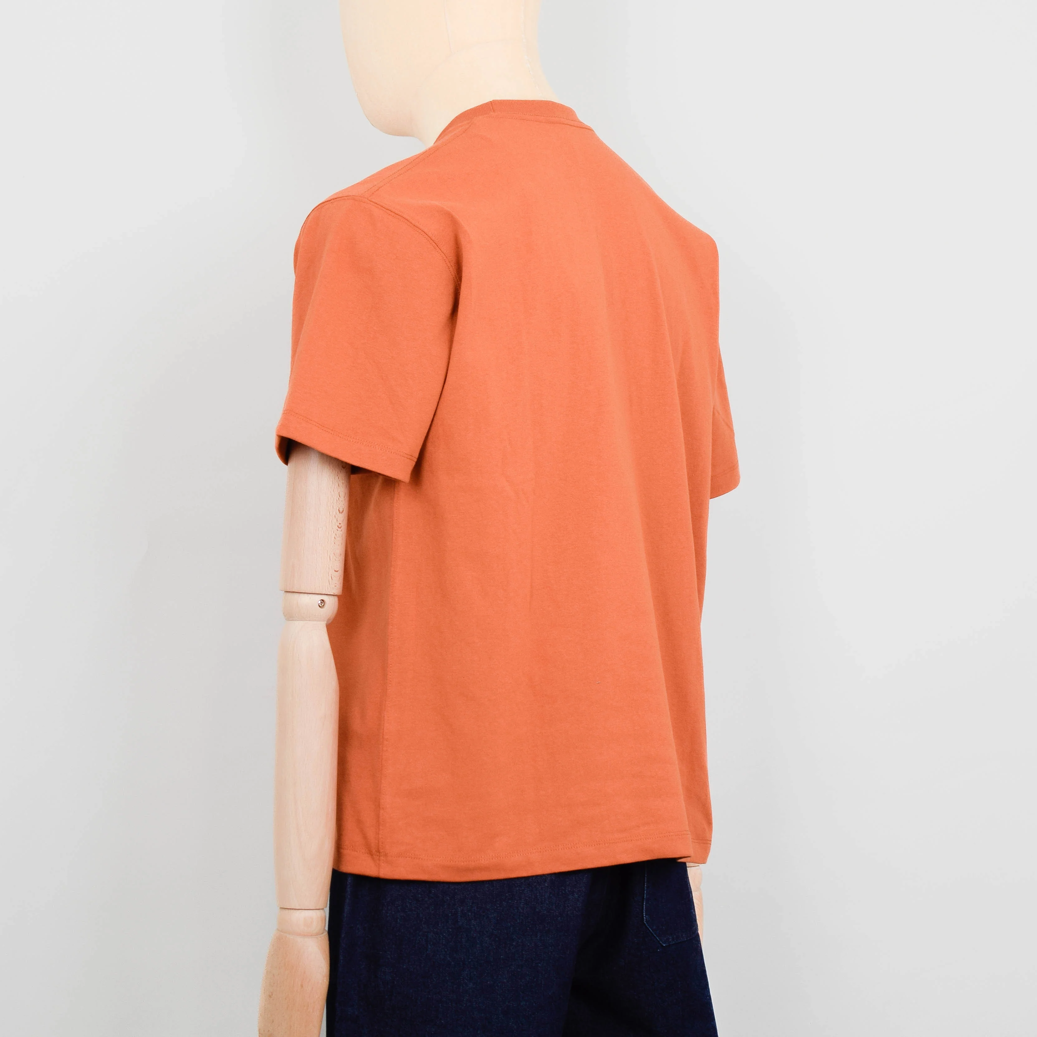 Danton Pocket T-Shirt - Orange - Image 3