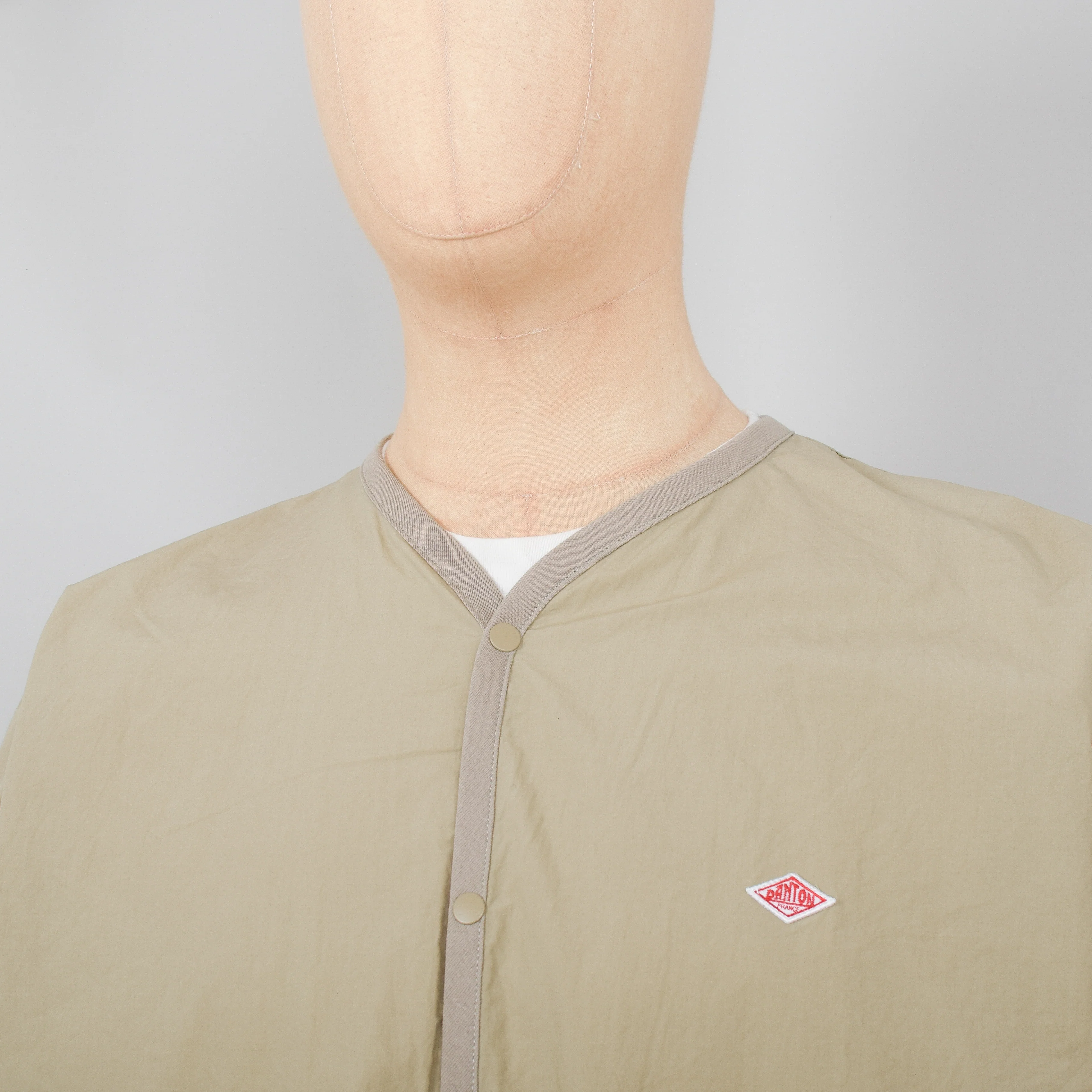 Danton Shirts Cardigan Jacket - Beige - Image 2