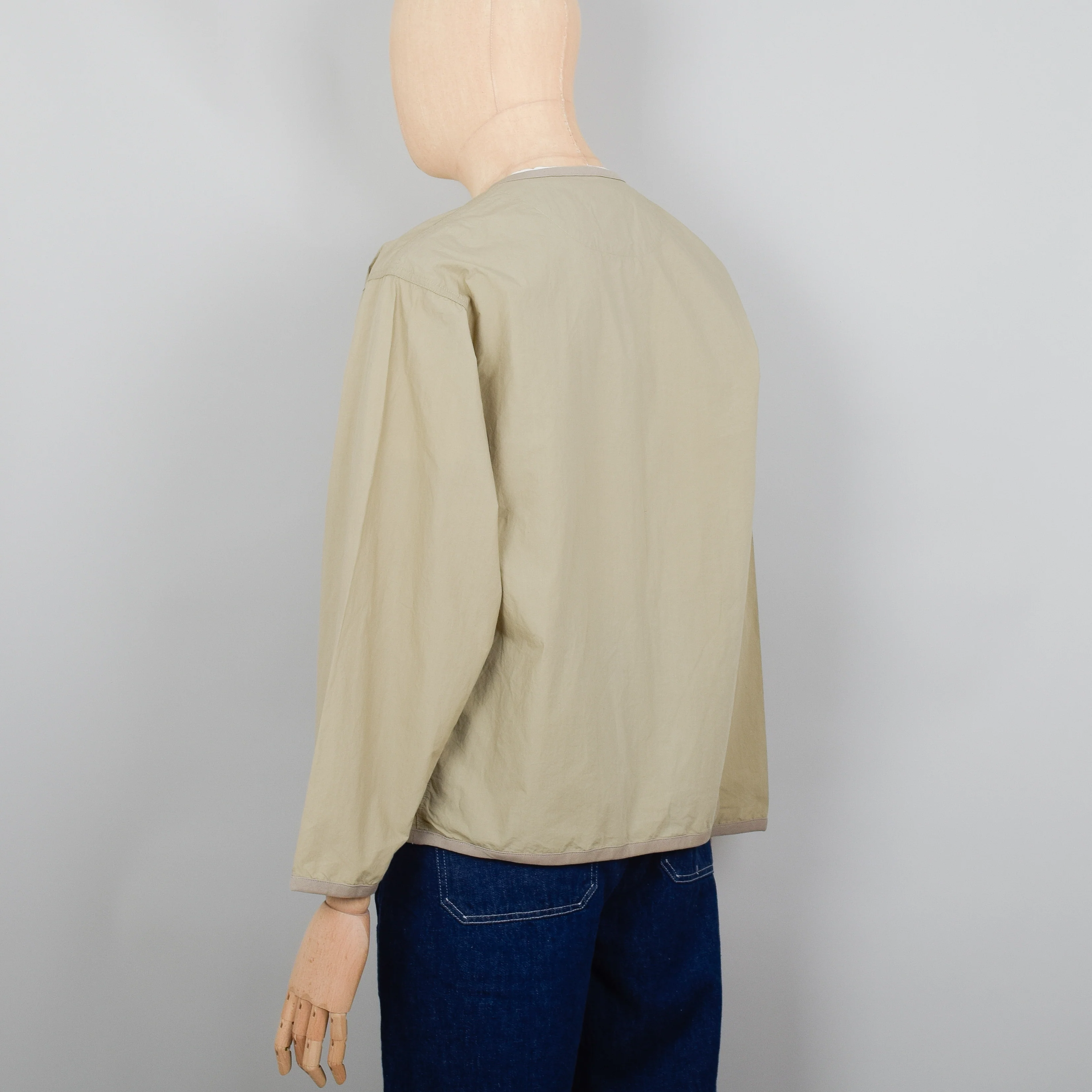 Danton Shirts Cardigan Jacket - Beige - Image 3