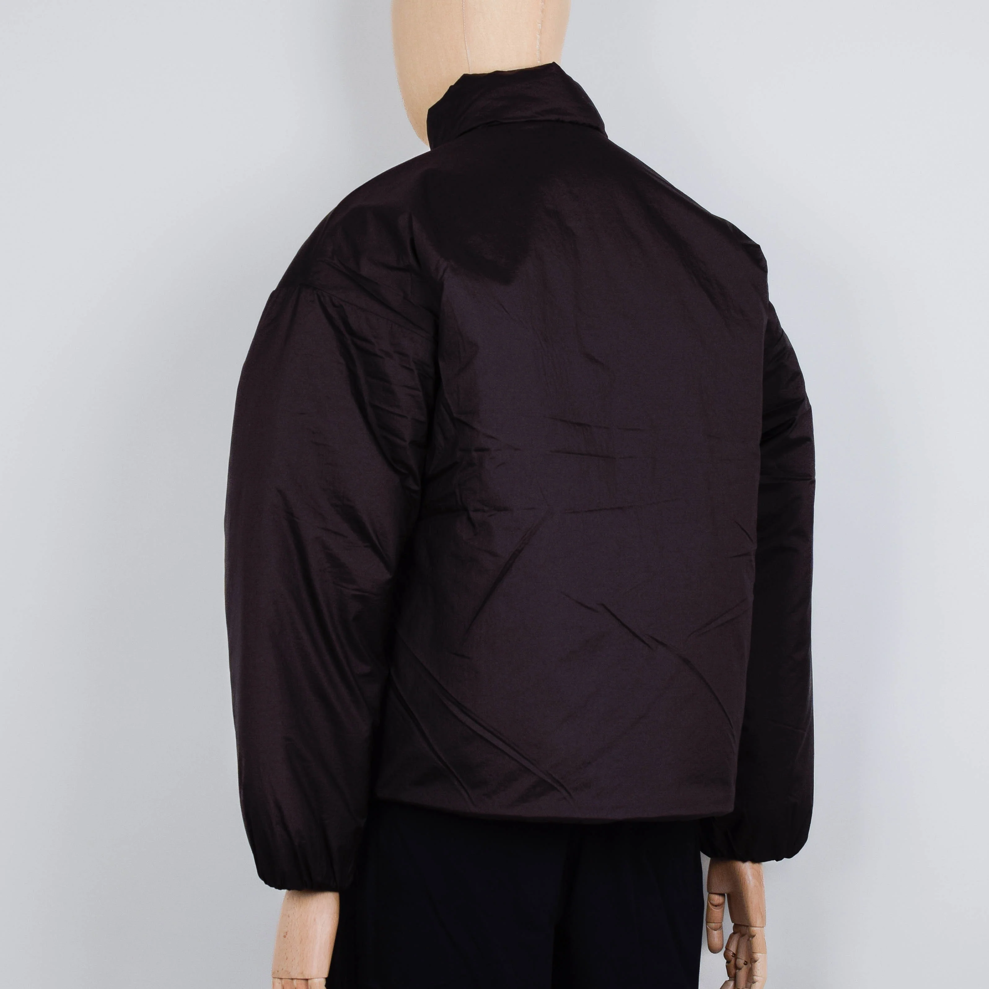 Danton Stand Collar Jacket - Brown - Image 3