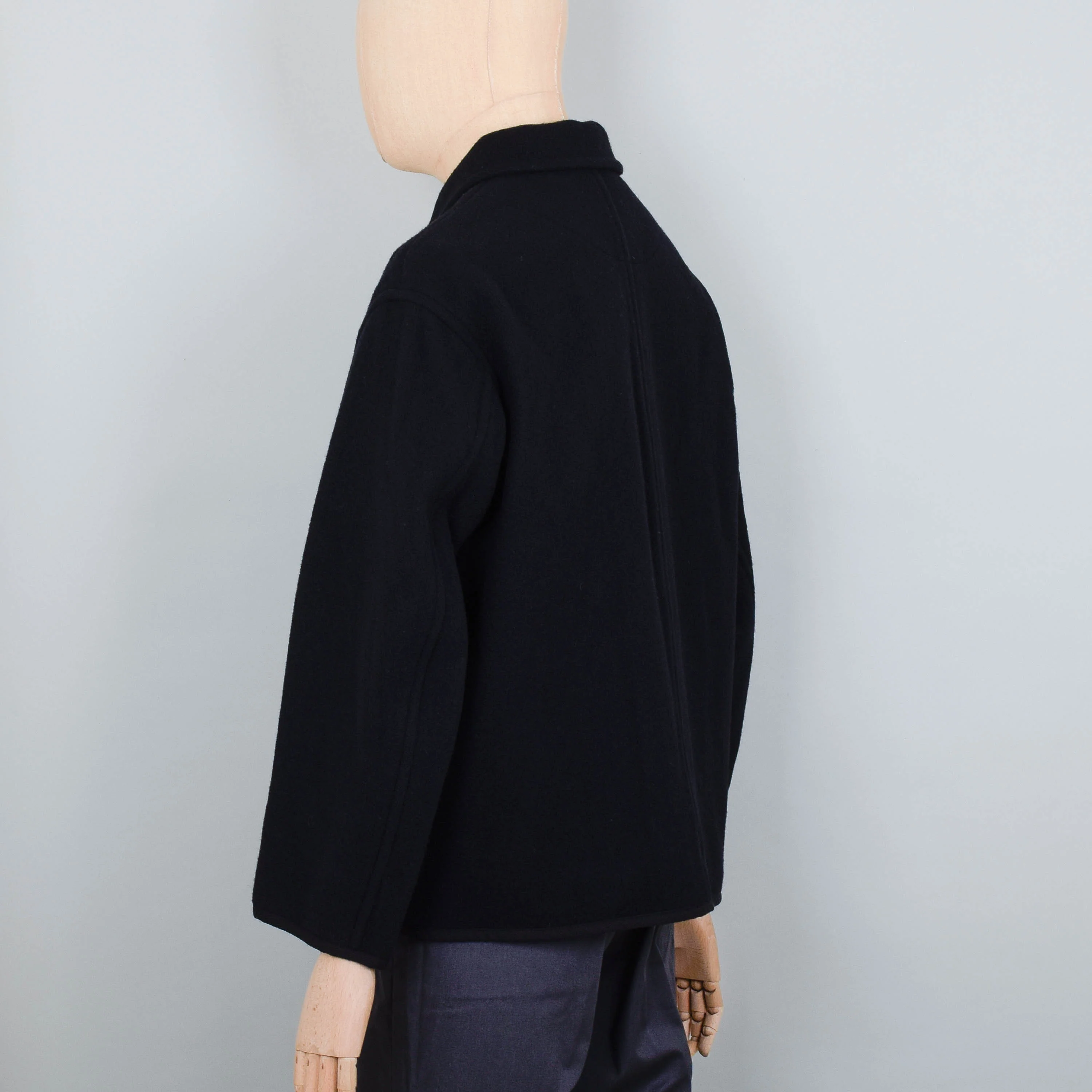 Danton Wool Coveralls Jacket A0210 - Black - Image 3