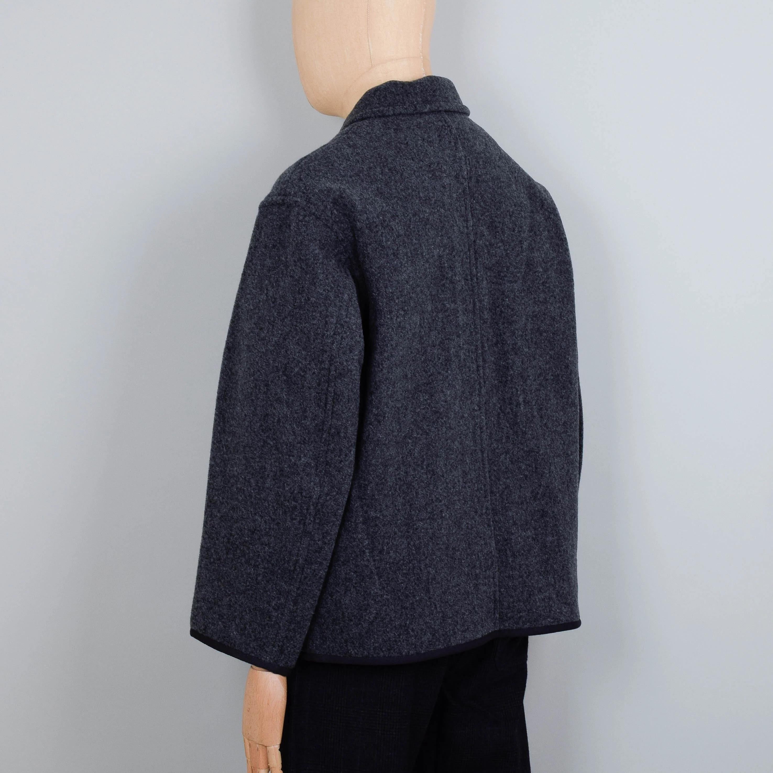 Danton Wool Coveralls Jacket - Grey - Image 3