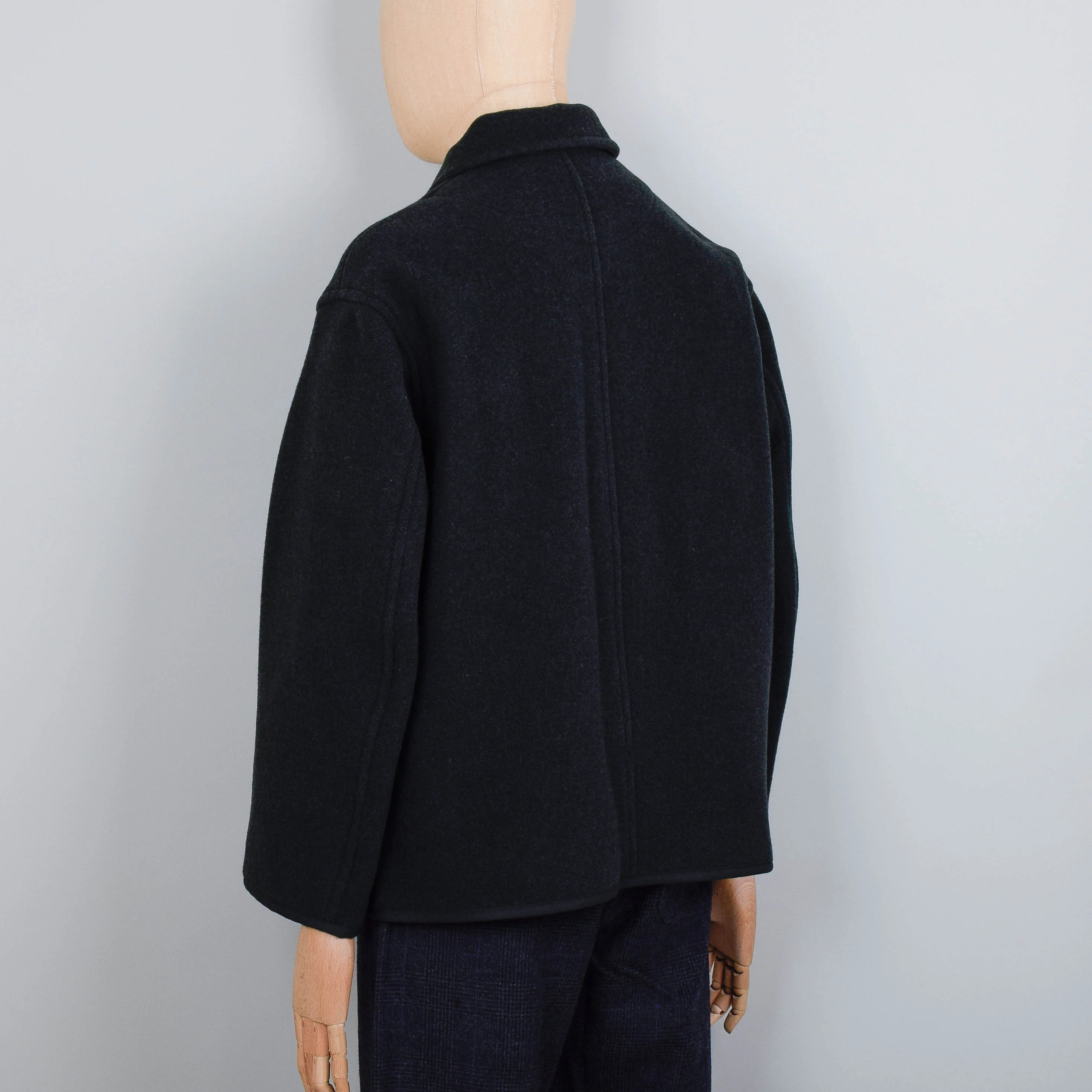 Danton Wool Coveralls Jacket - Moss Green - Image 3