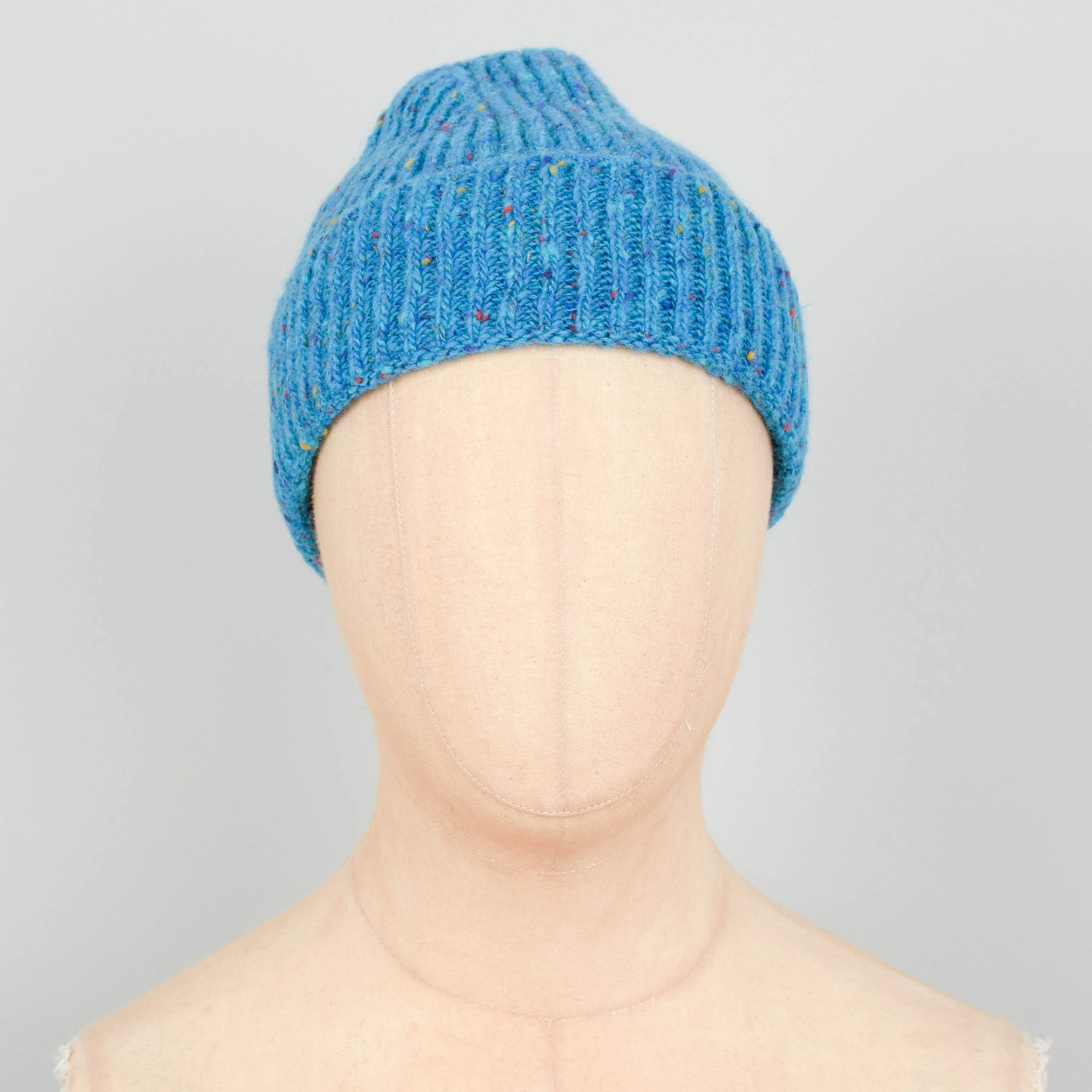 Donegal Beanie - Peacock