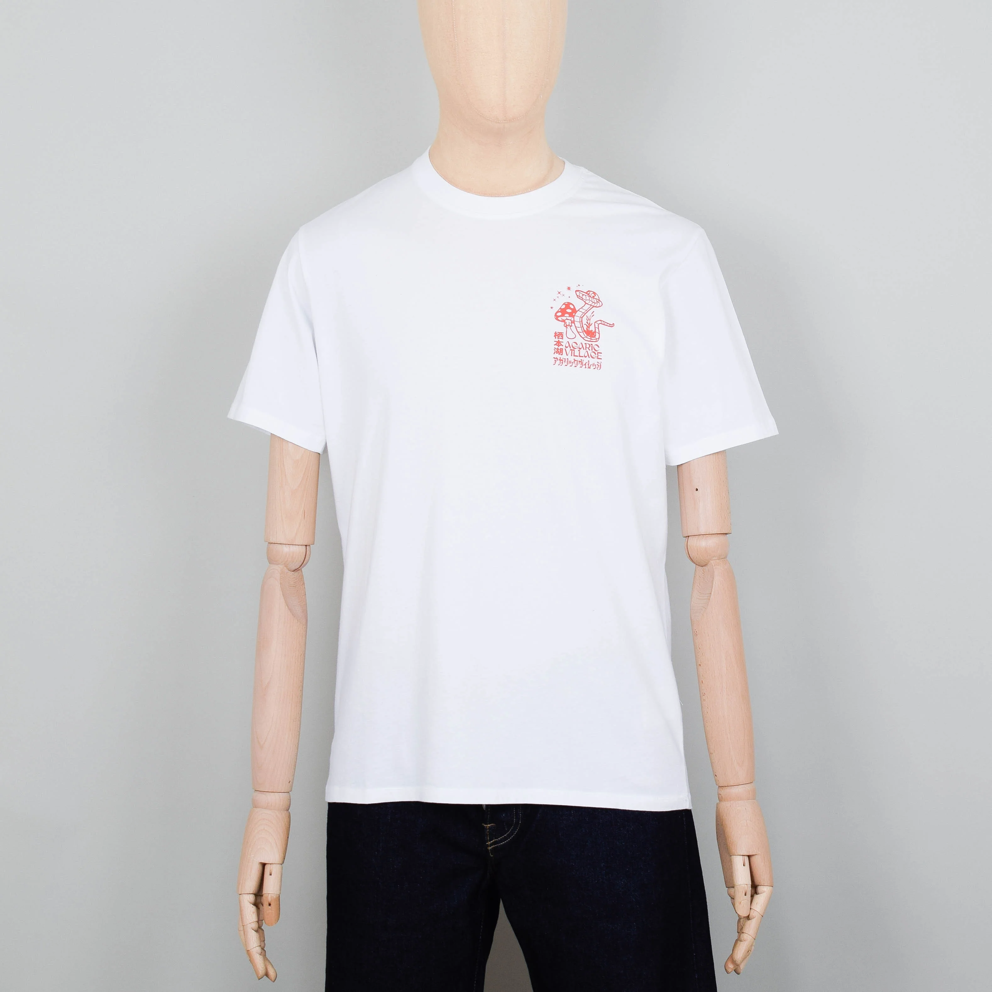 Edwin Agaric Village T-Shirt - White