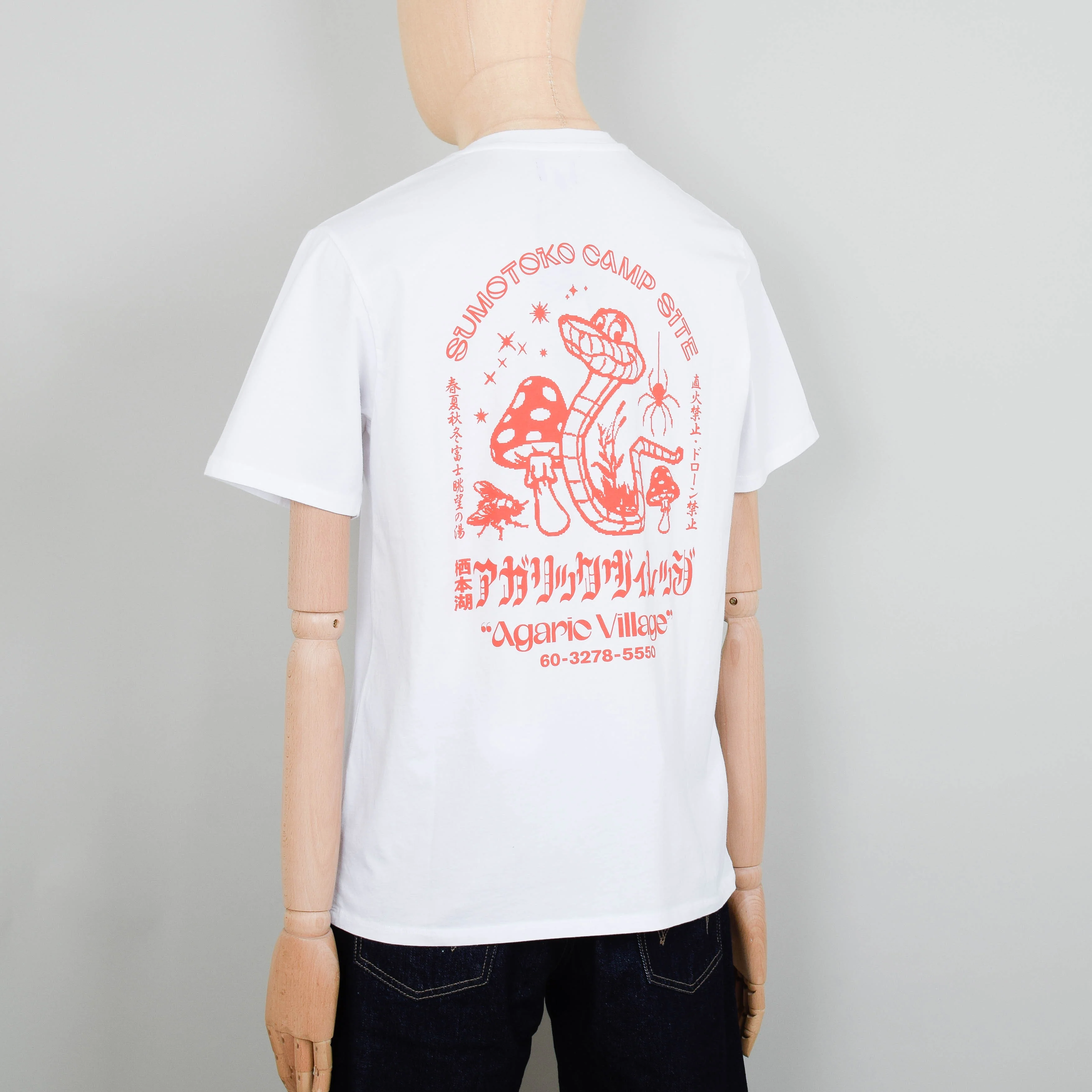 Edwin Agaric Village T-Shirt - White - Image 2
