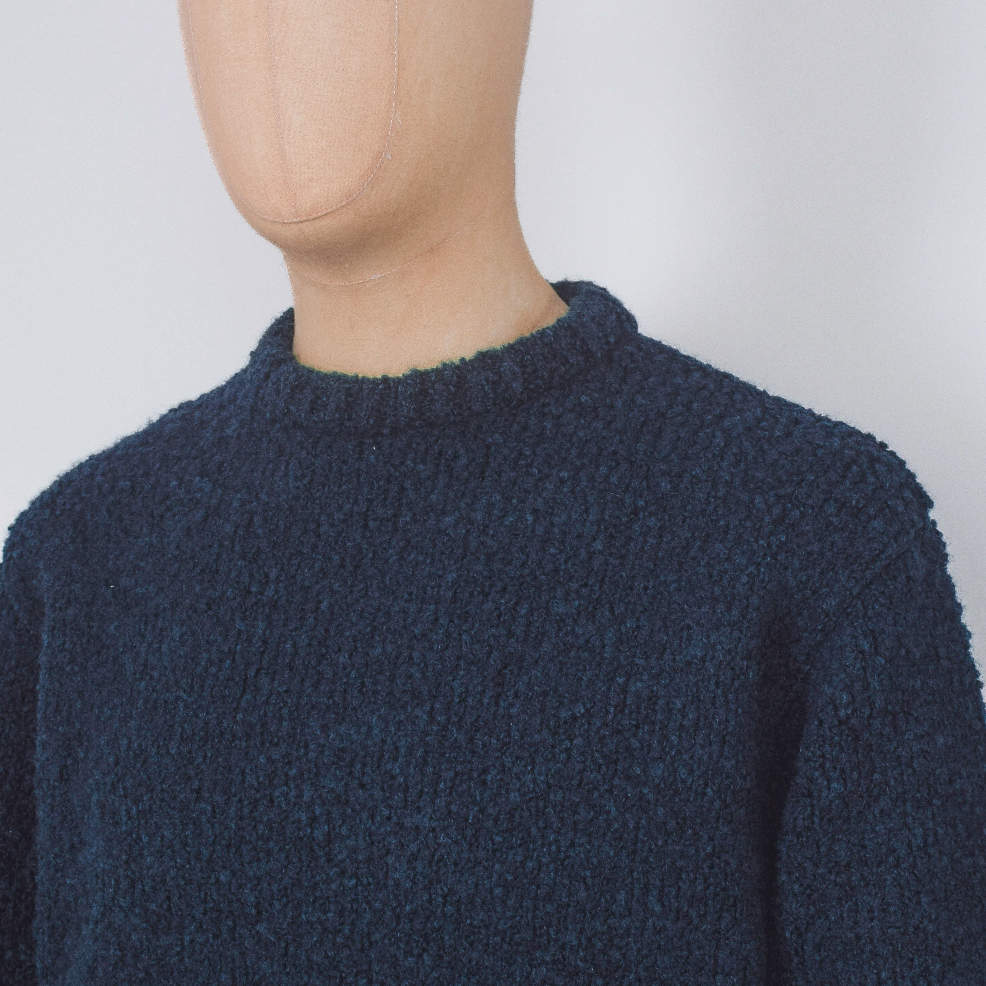 Edwin Dun Textured Sweater - Ink - Image 2