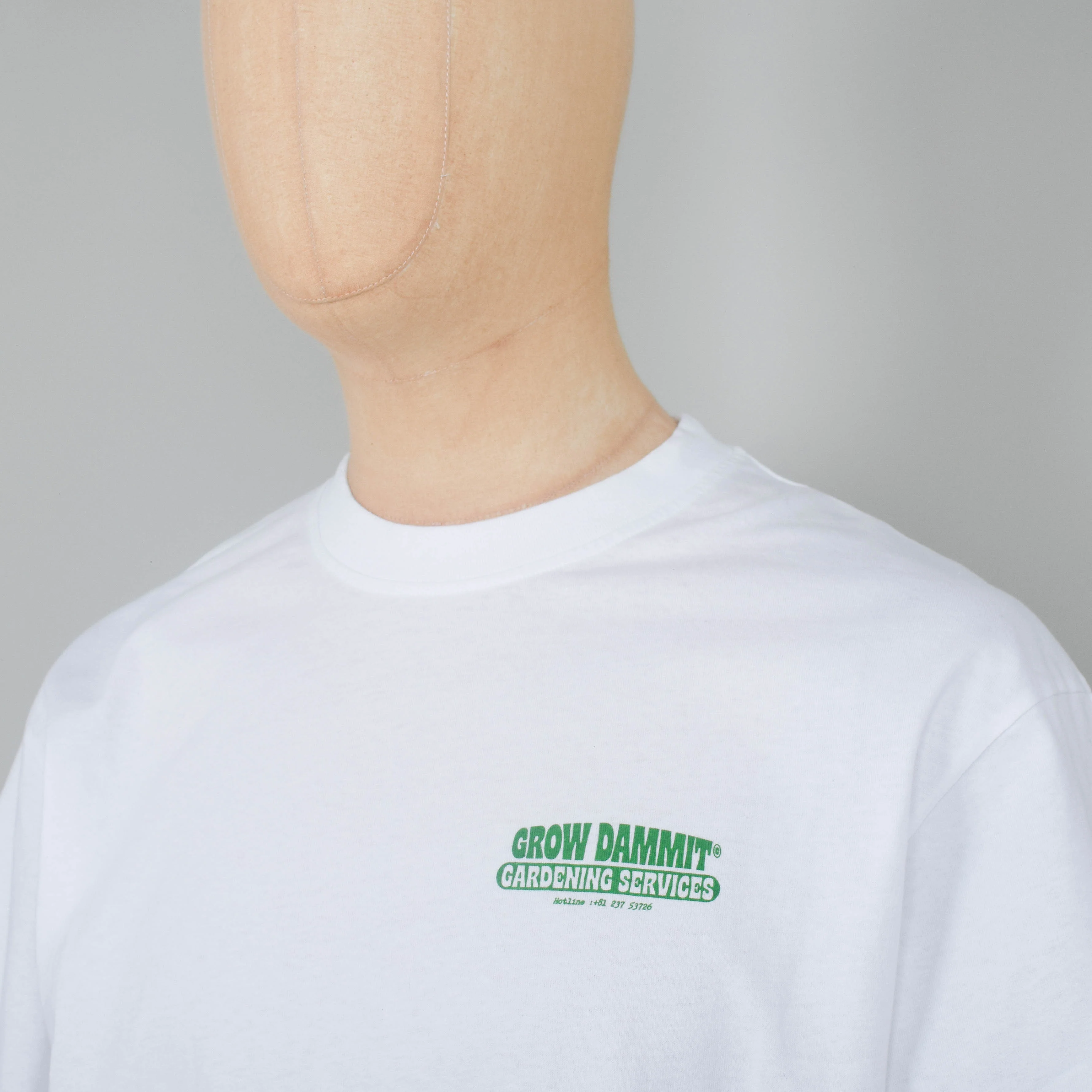 Edwin Gardening Services T-Shirt - White - Image 3