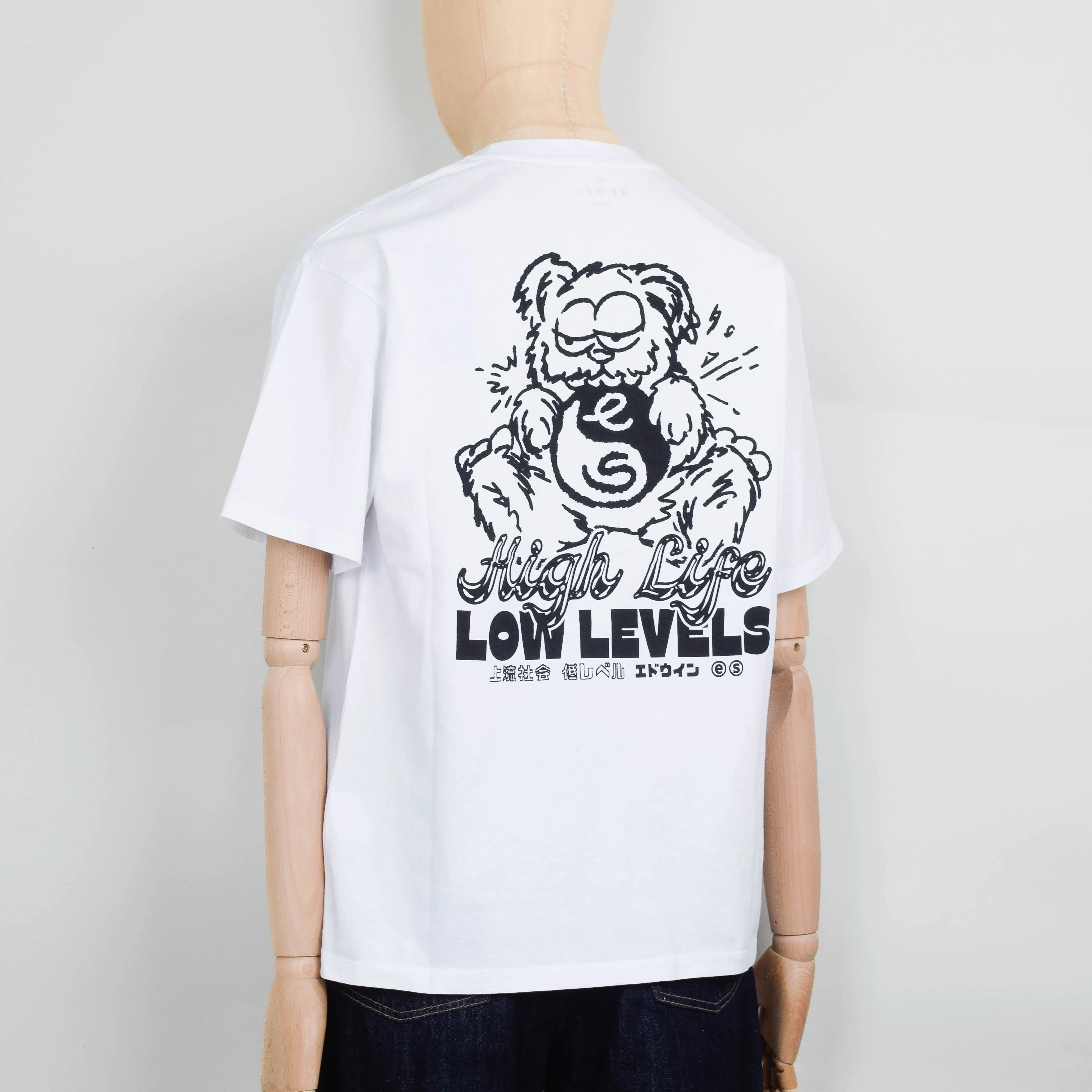 Edwin High Bear T-Shirt - White - Image 2