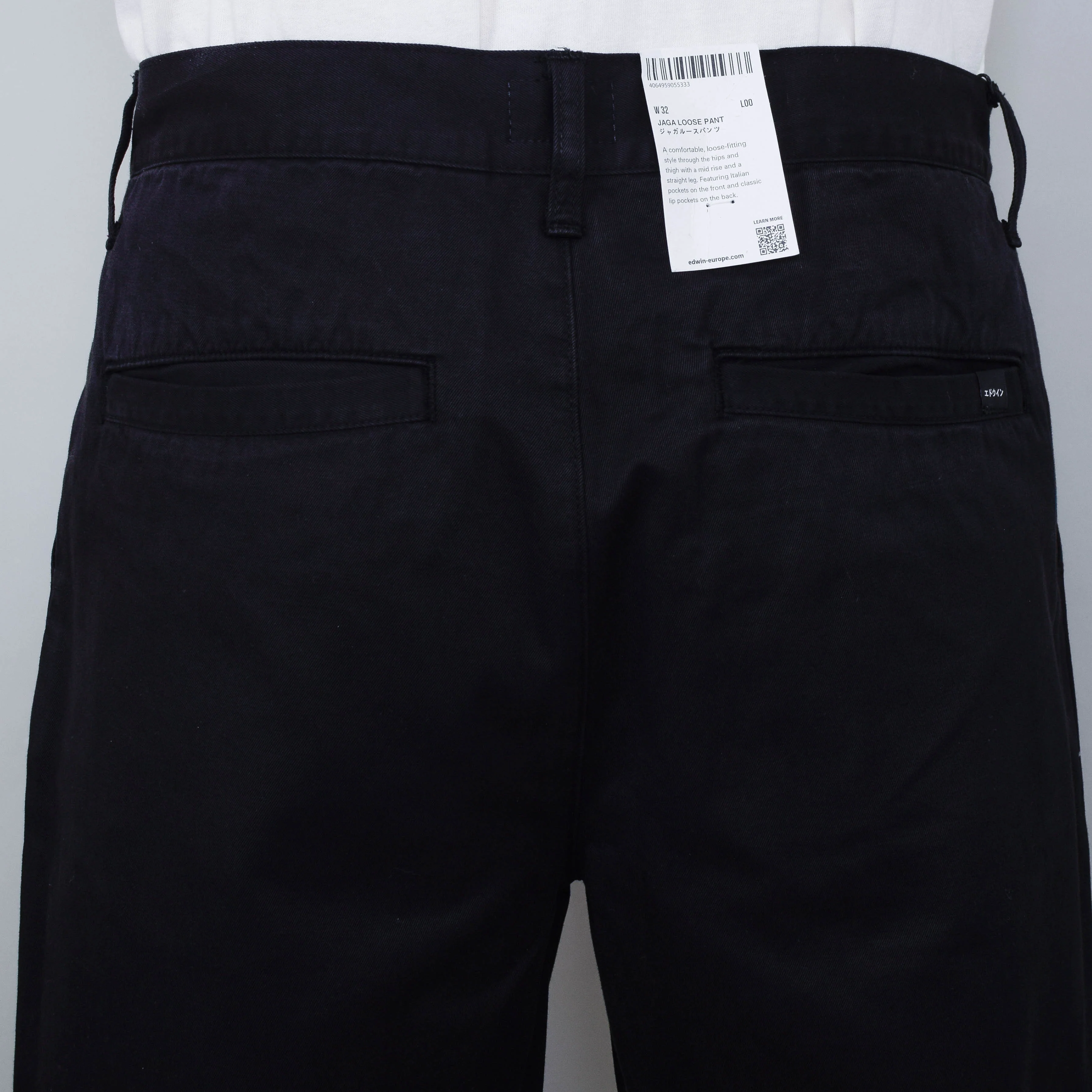 Edwin Jaga Loose Pant - Black - Image 3