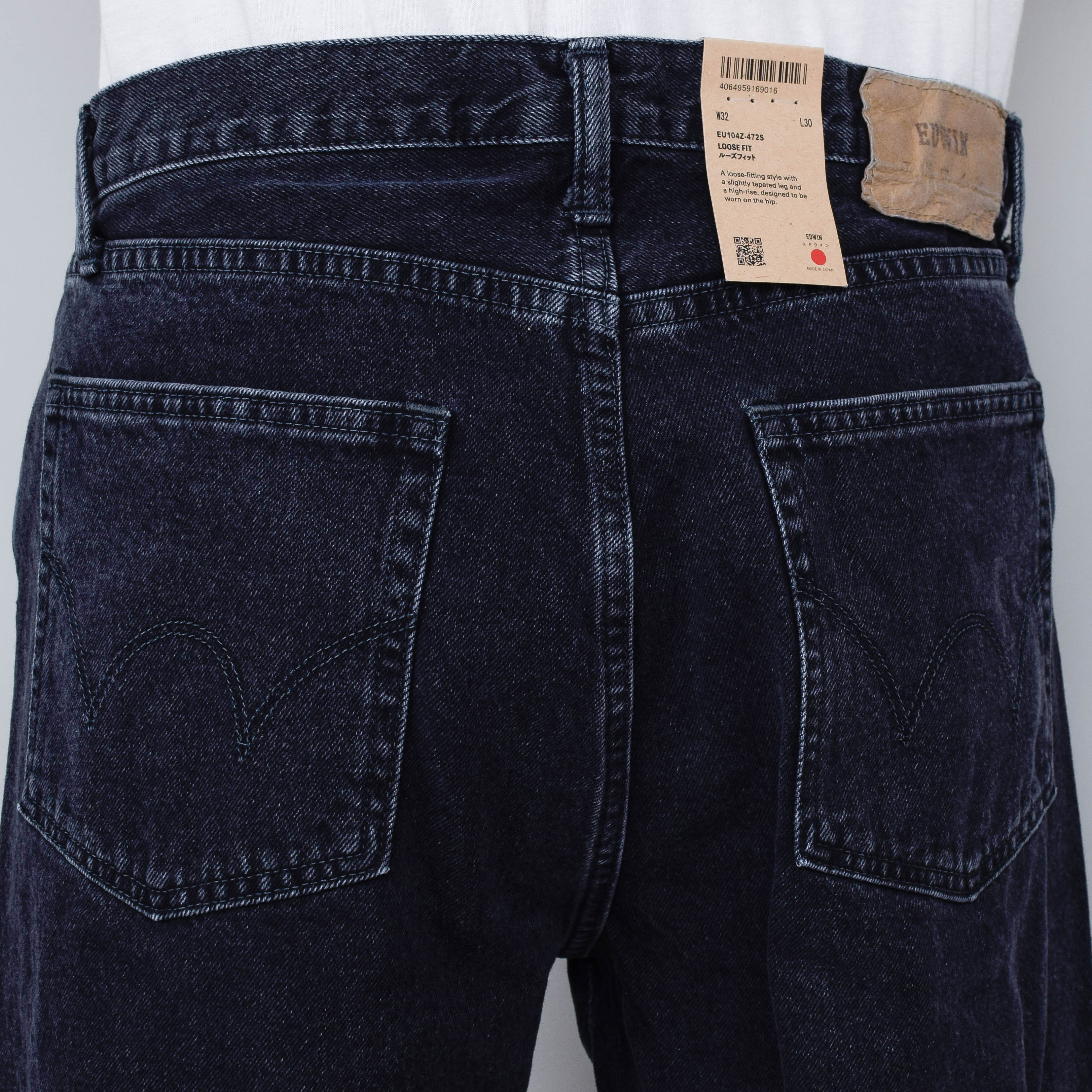 Edwin Loose Fit - Black Dark Used (89OC) - Image 3