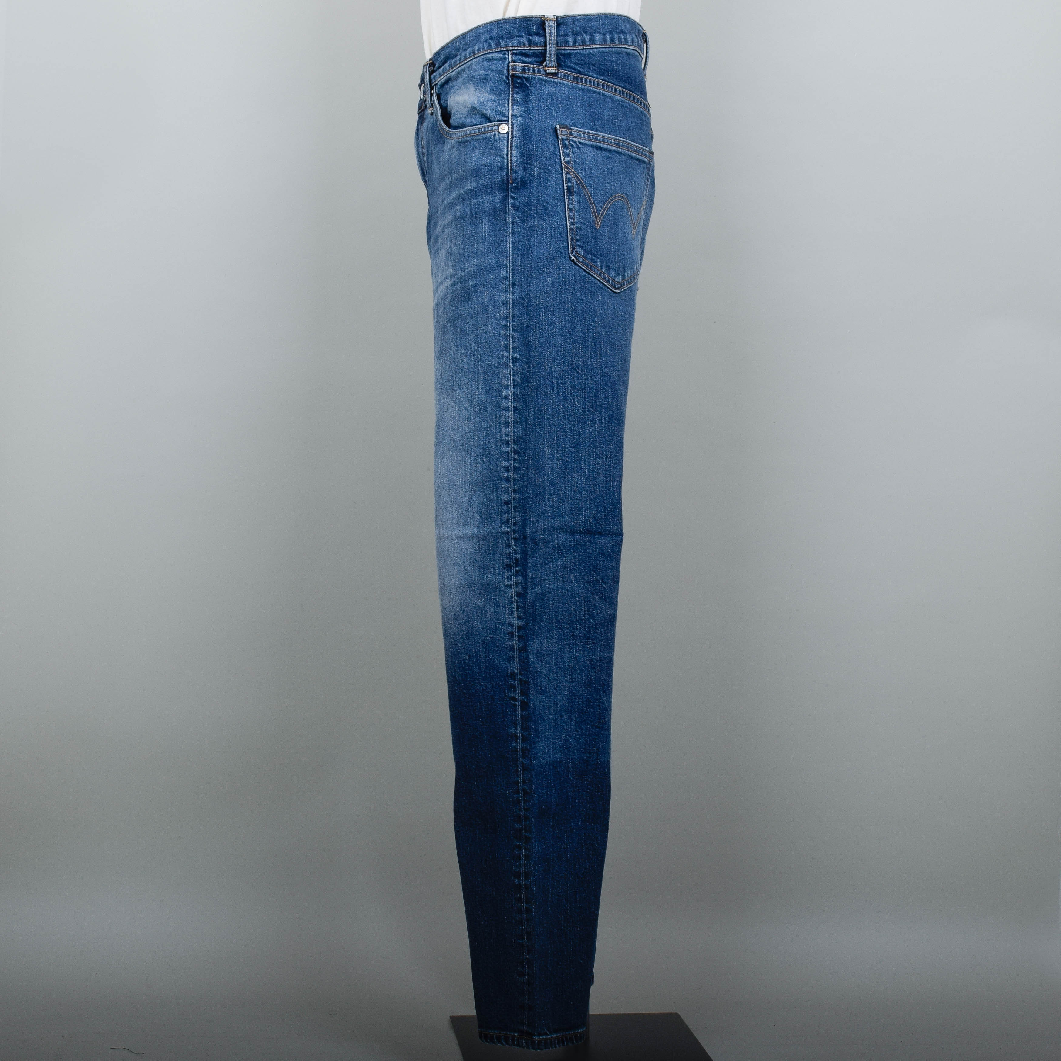 Edwin Loose Tapered - Blue Mid Dark Used 2 - Image 3
