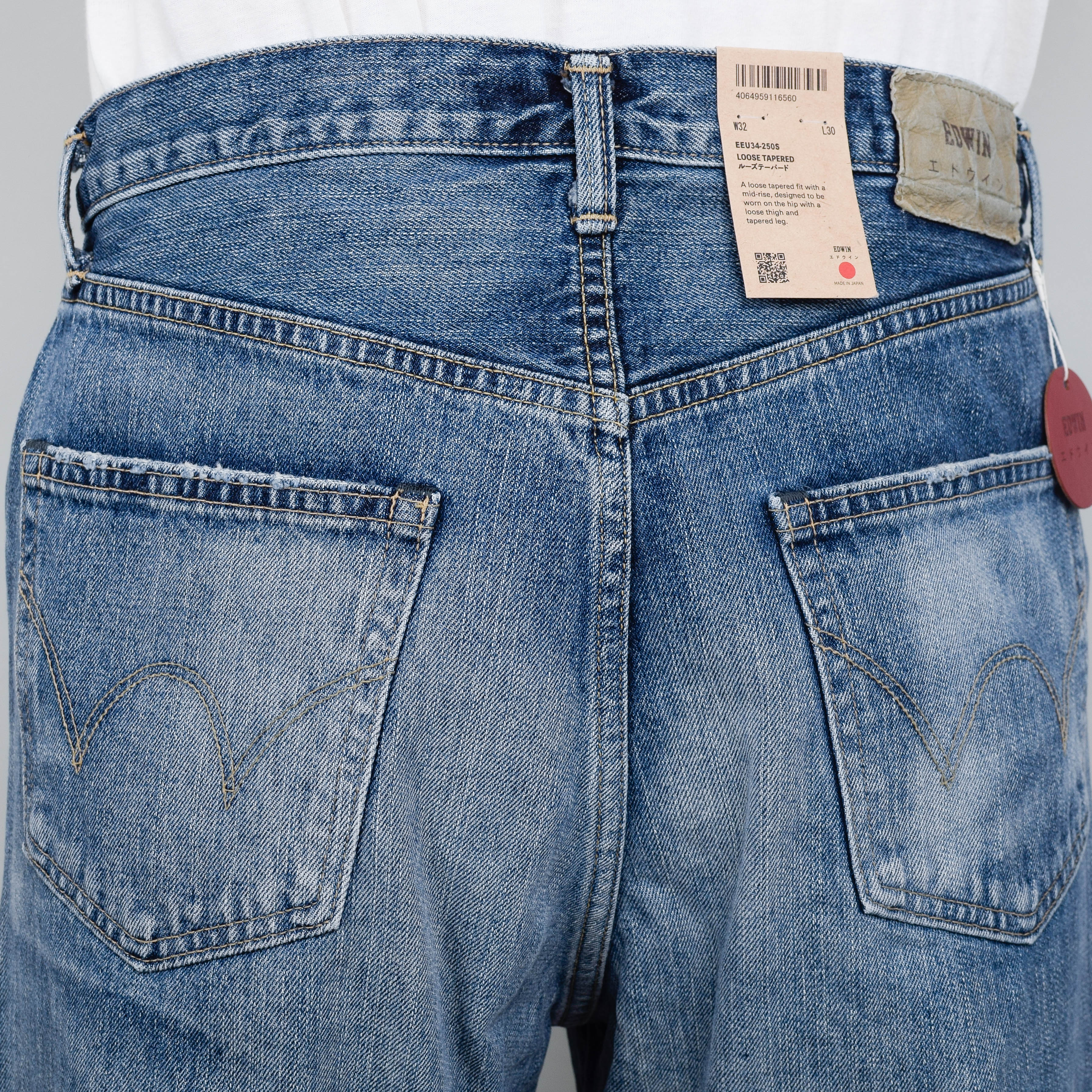 Edwin Loose Tapered - Blue Light Used (Selvage) - Image 3