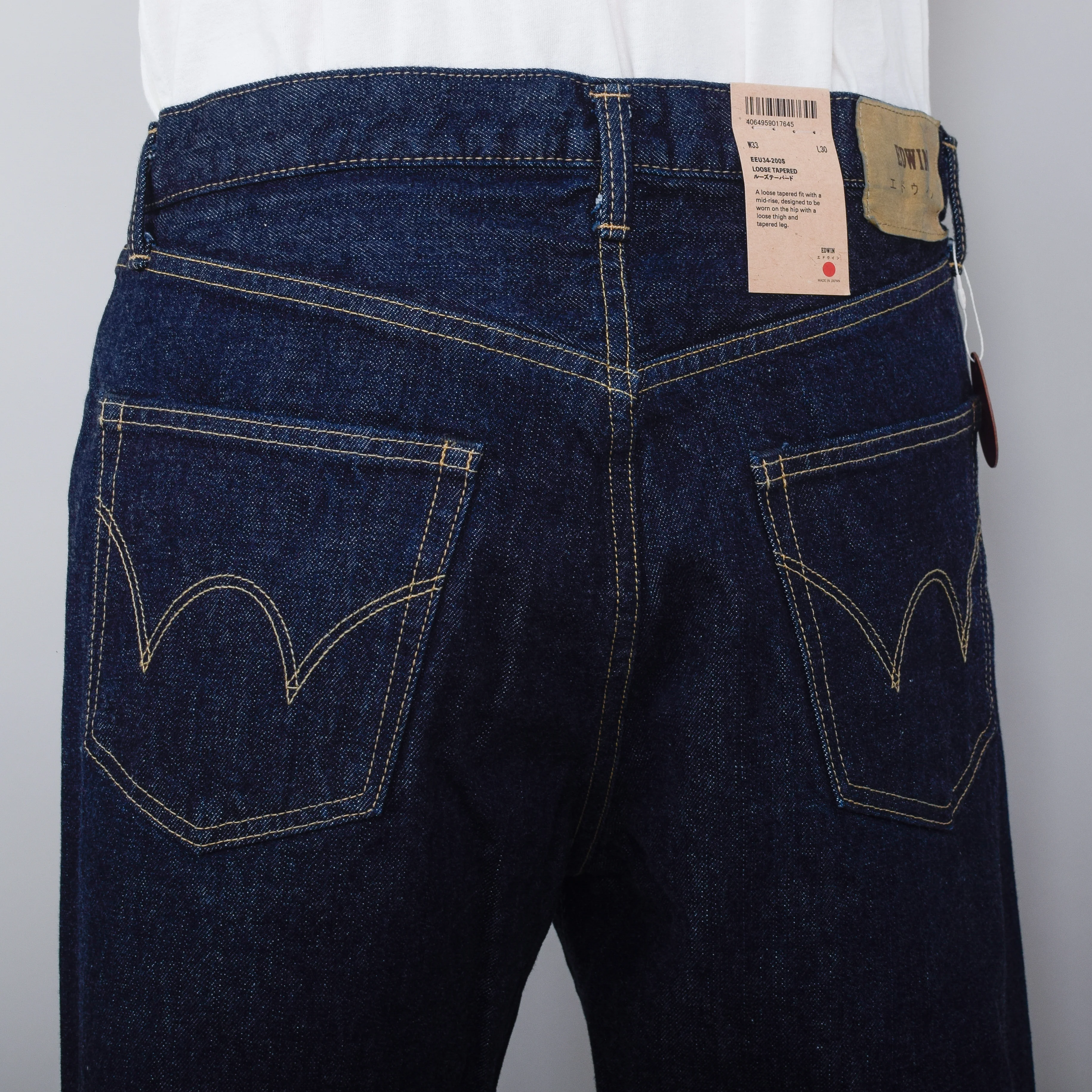 Edwin Loose Tapered - Red Selvage Blue Rinsed - Image 3