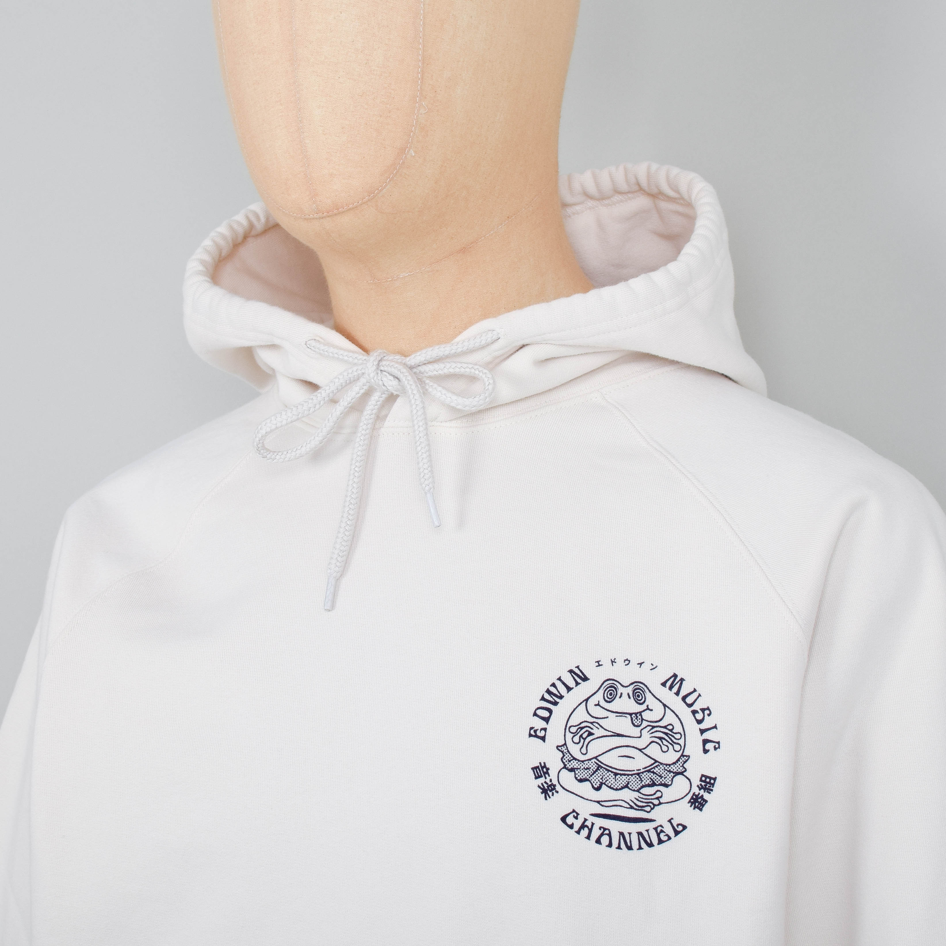 Edwin Music Channel Hoodie Sweat - Whisper - Image 2