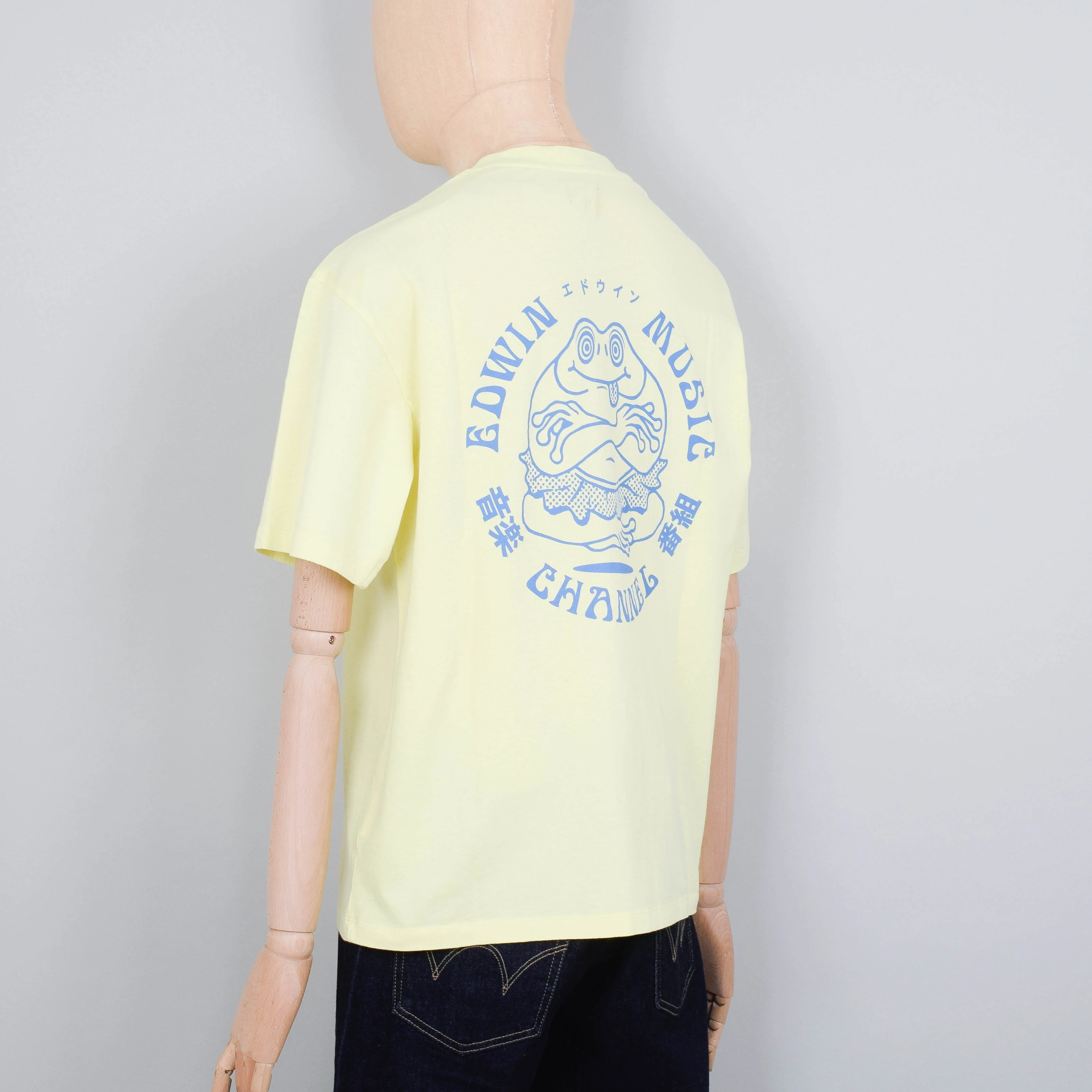Edwin Music Channel T-Shirt - Charlock Yellow - Image 2