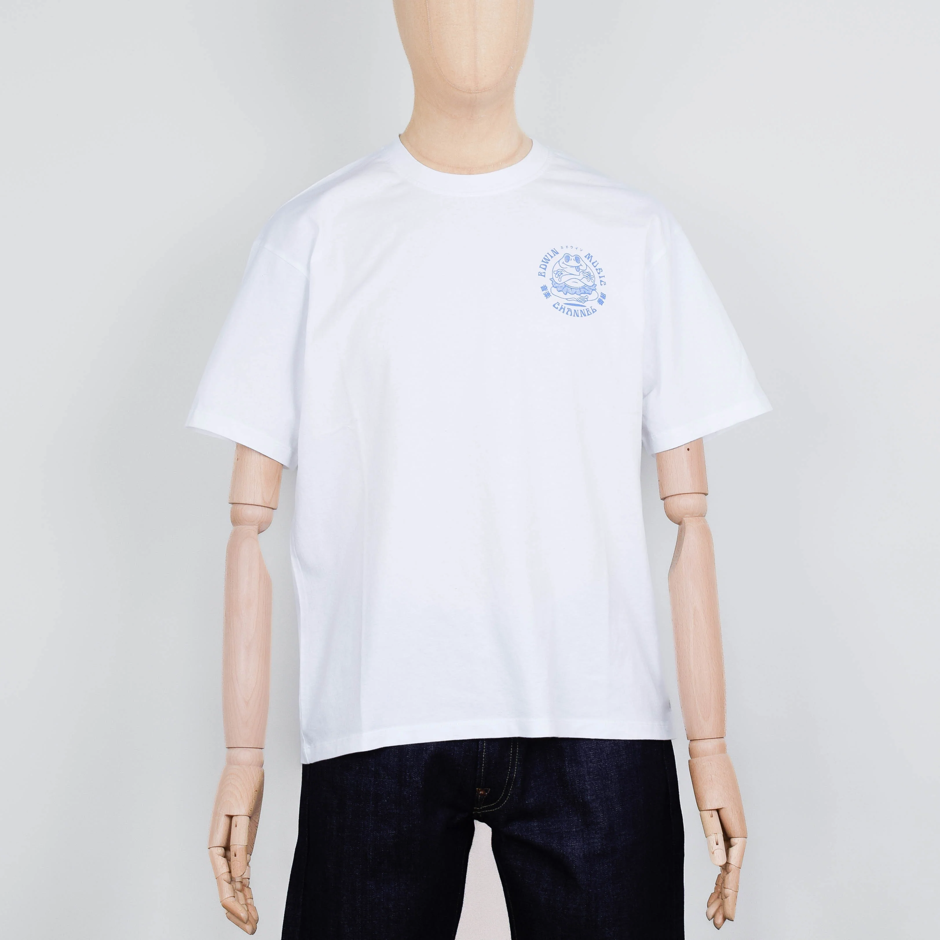 Edwin Music Channel T-Shirt - White