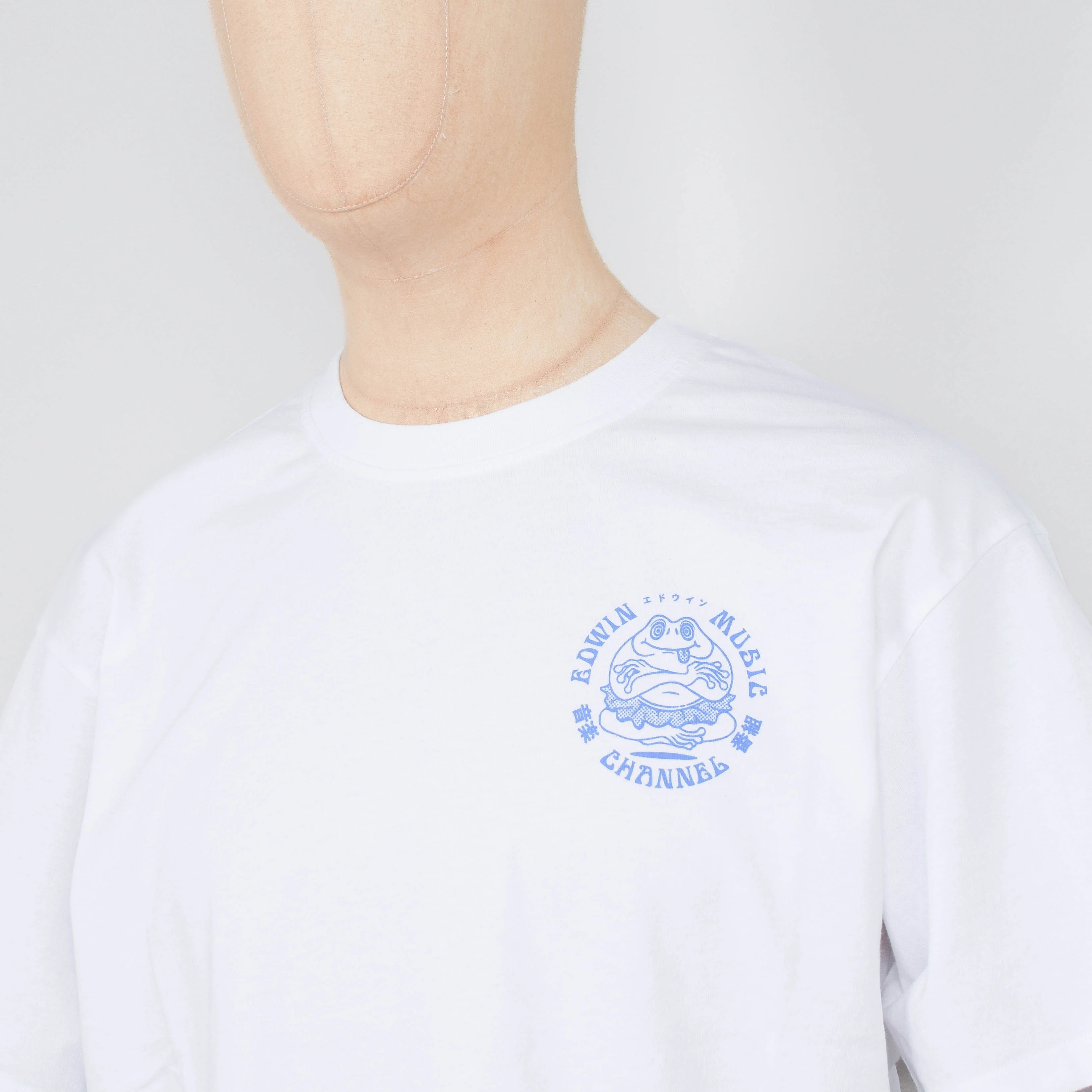 Edwin Music Channel T-Shirt - White - Image 3
