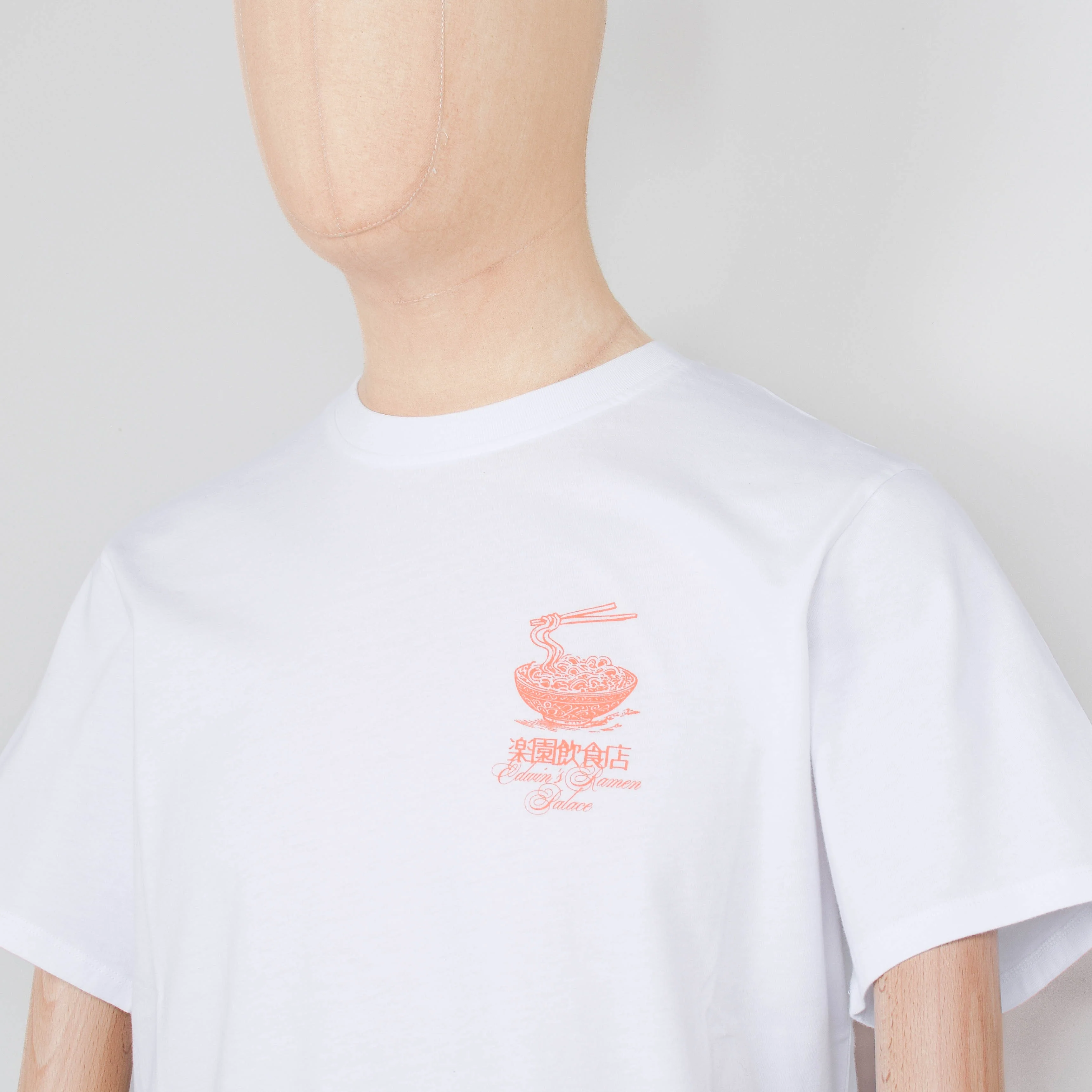Edwin Ramen Palace Tee - White - Image 3