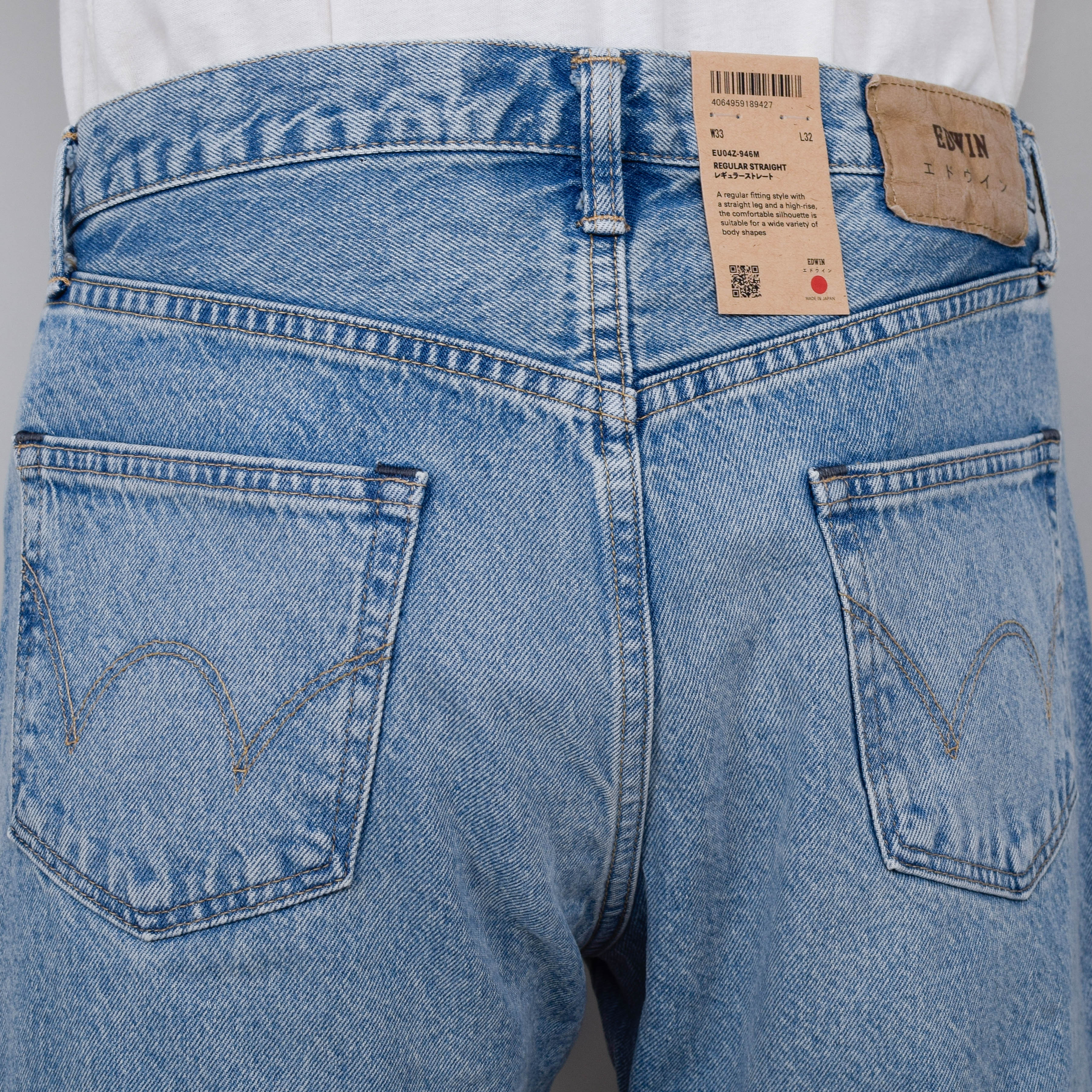 Edwin Regular Straight - Blue Mid Light Used(017Q) - Image 3