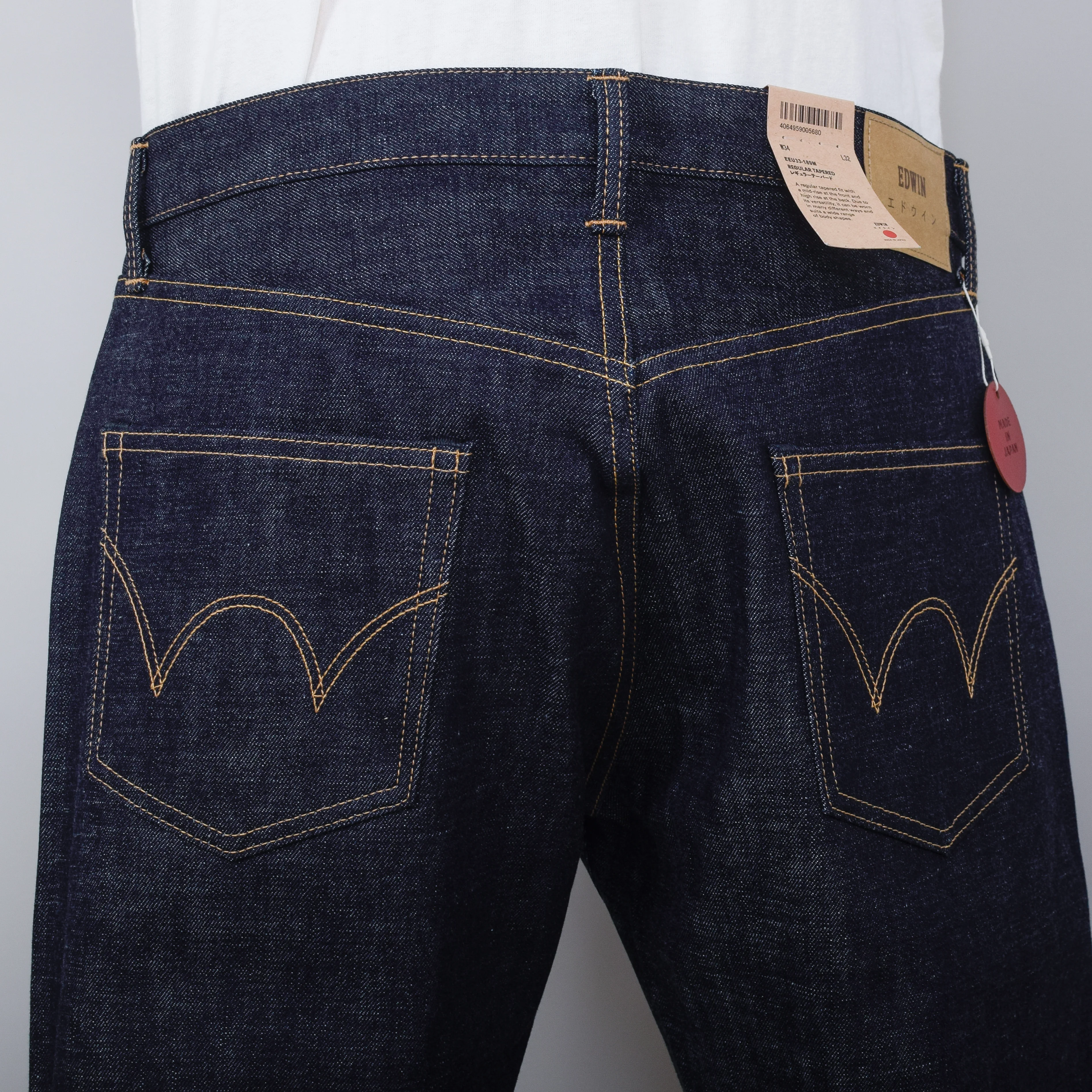 Edwin Regular Tapered - Rainbow Selvage Unwashed - Image 3