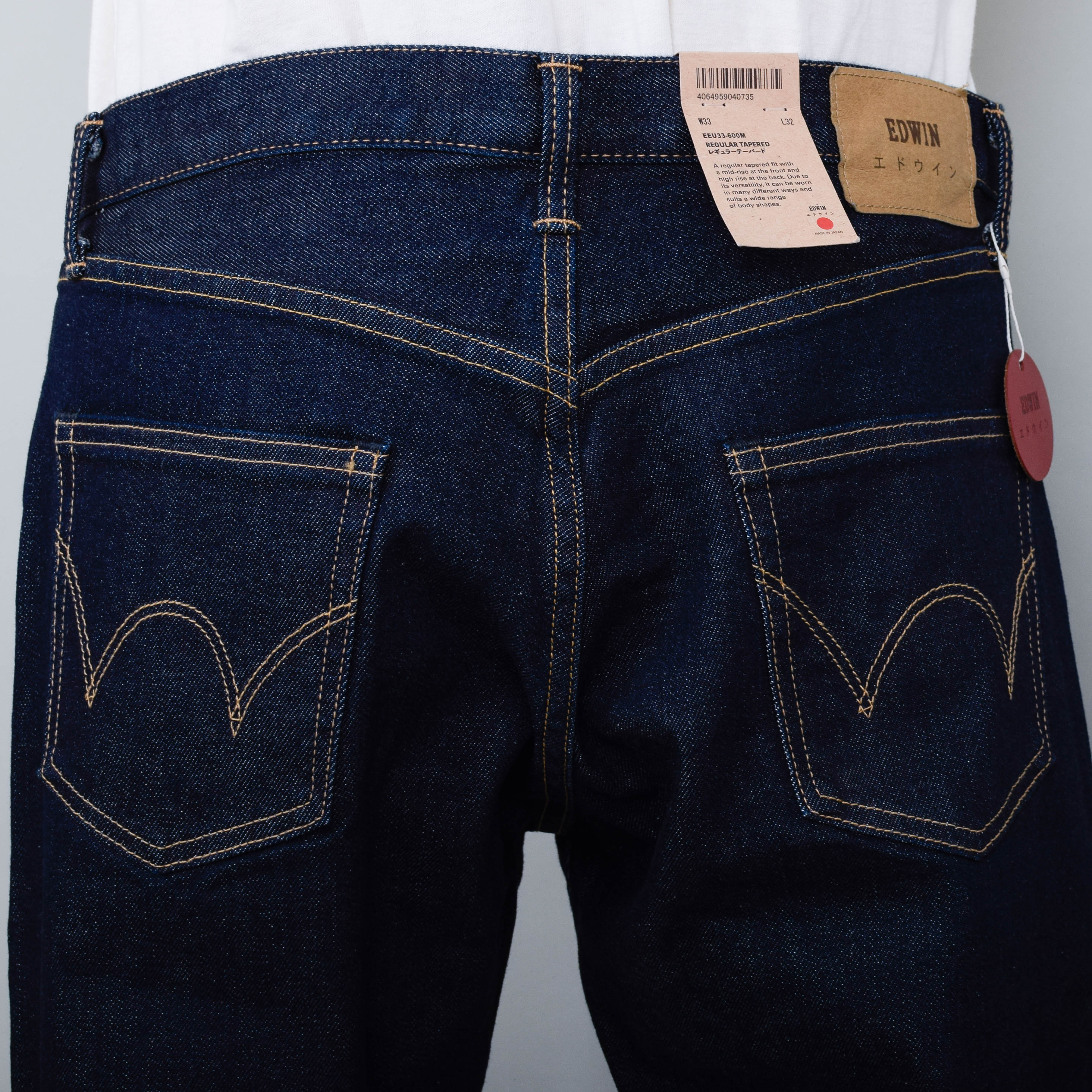 Edwin Regular Tapered - Blue Rinsed (Selvage) - Image 3