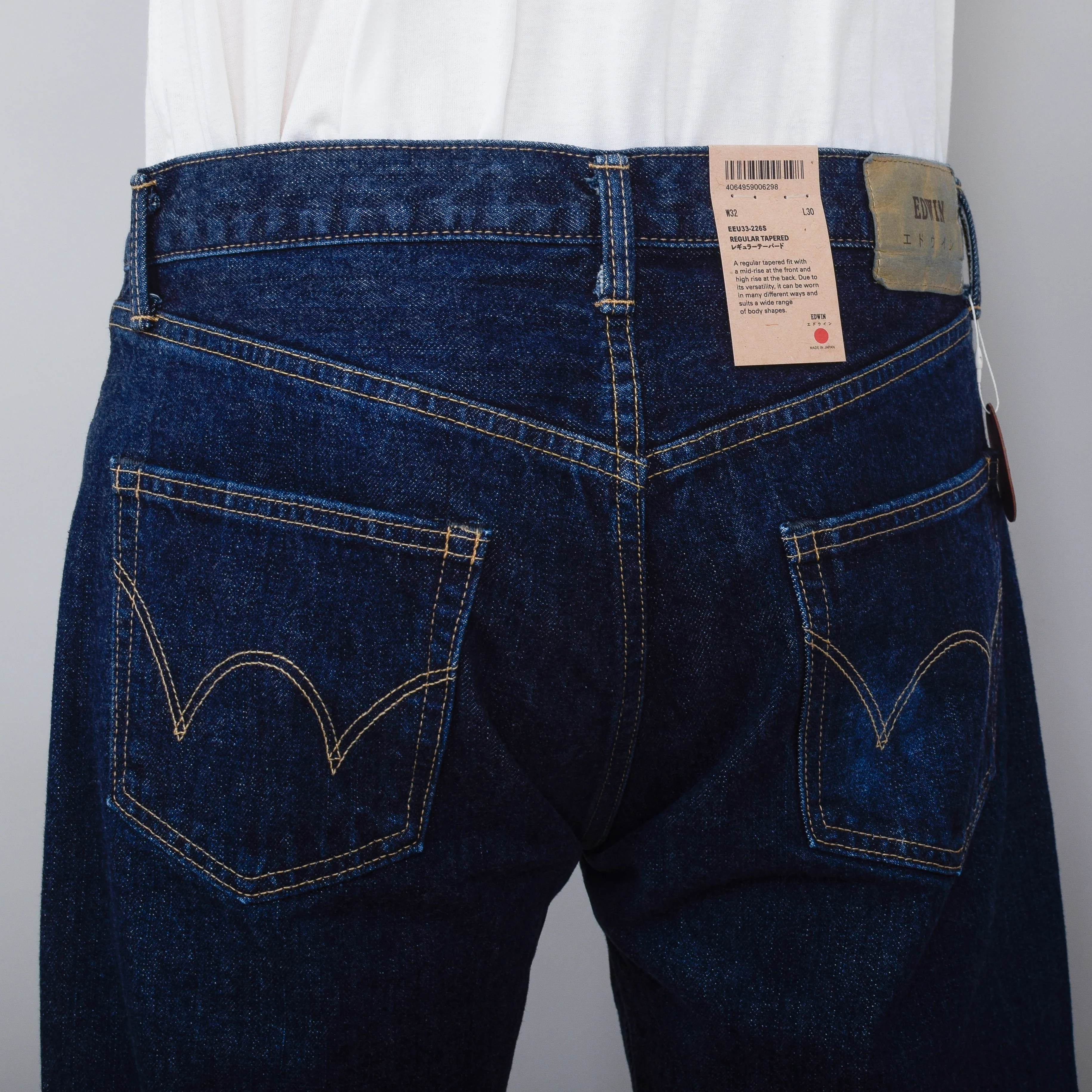 Edwin Regular Tapered - Red Selvage Dark Used - Image 3