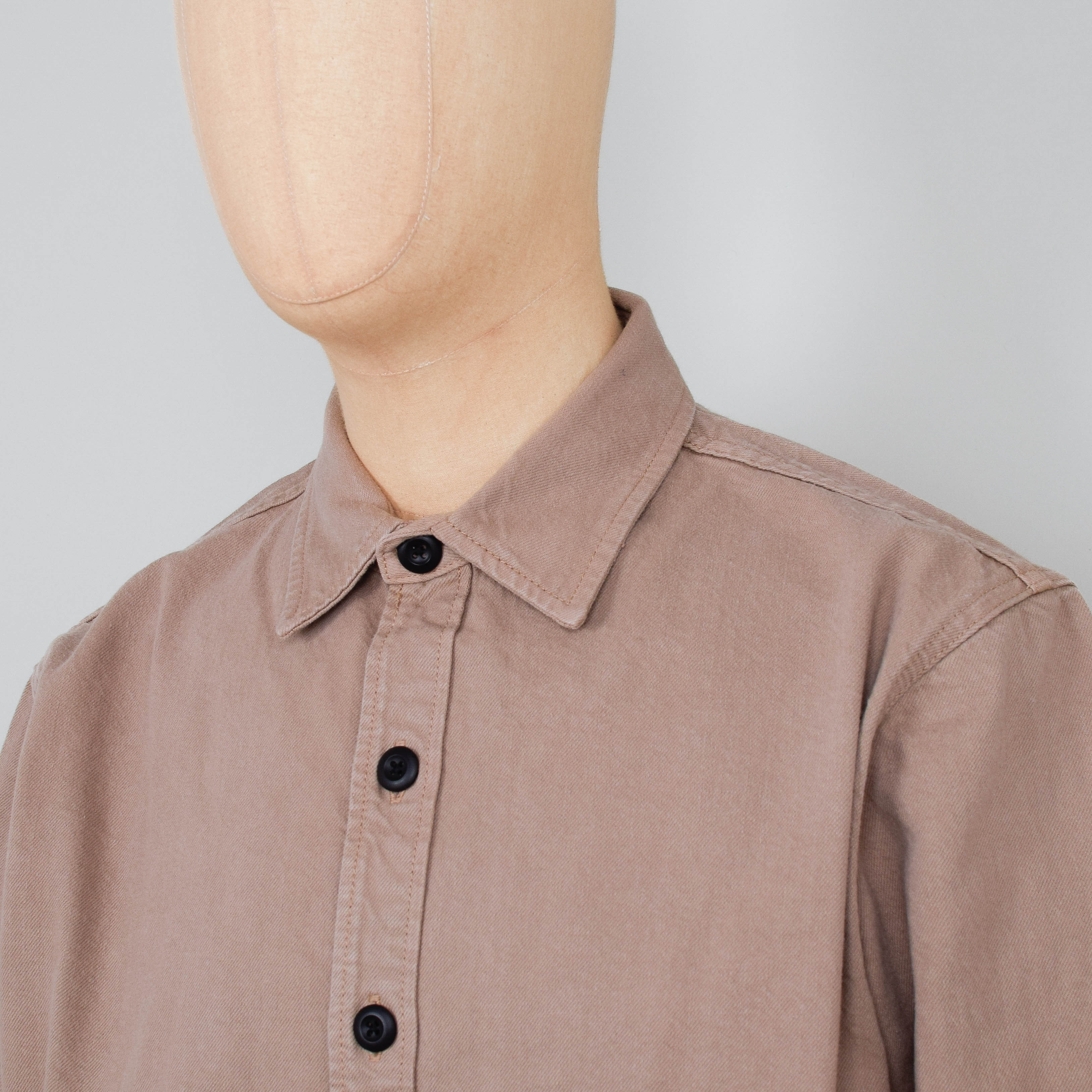 Edwin Sebastian Shirt LS - Portabella - Image 2
