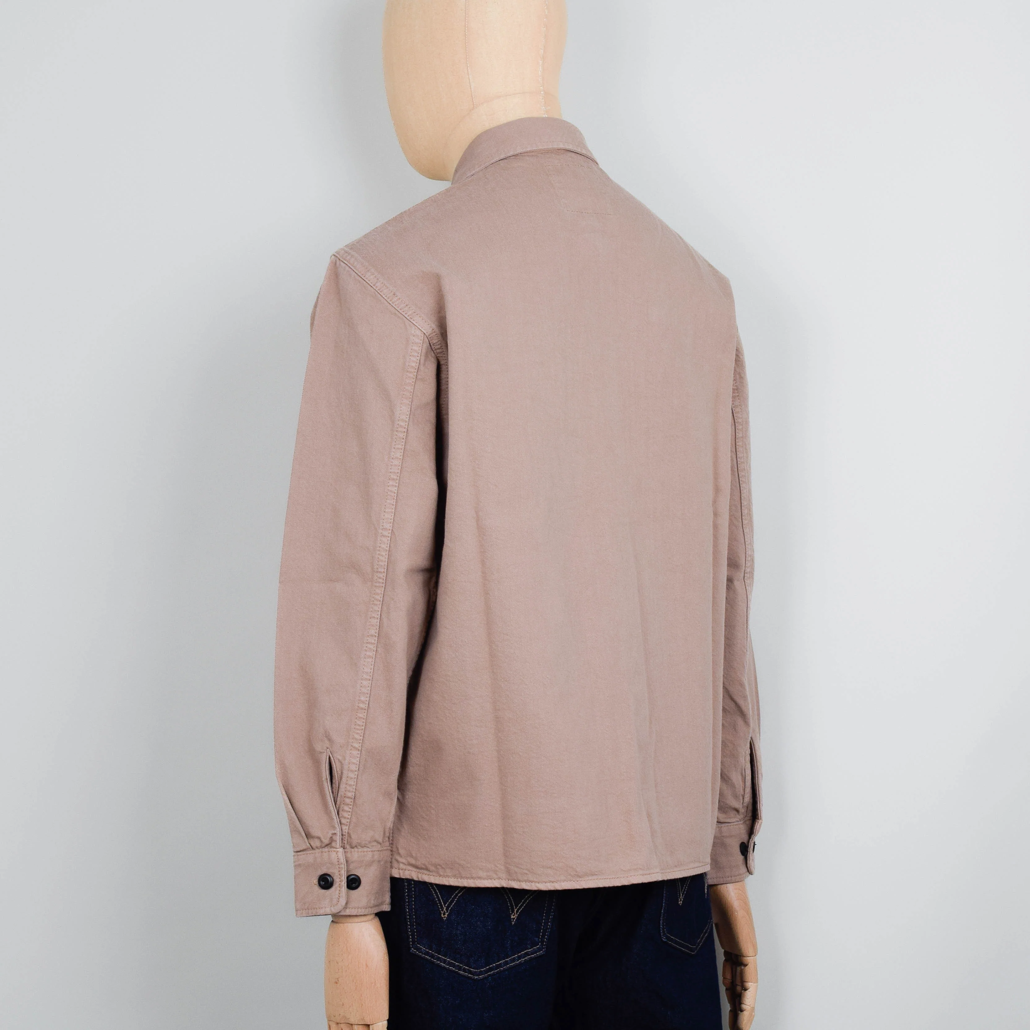 Edwin Sebastian Shirt LS - Portabella - Image 3