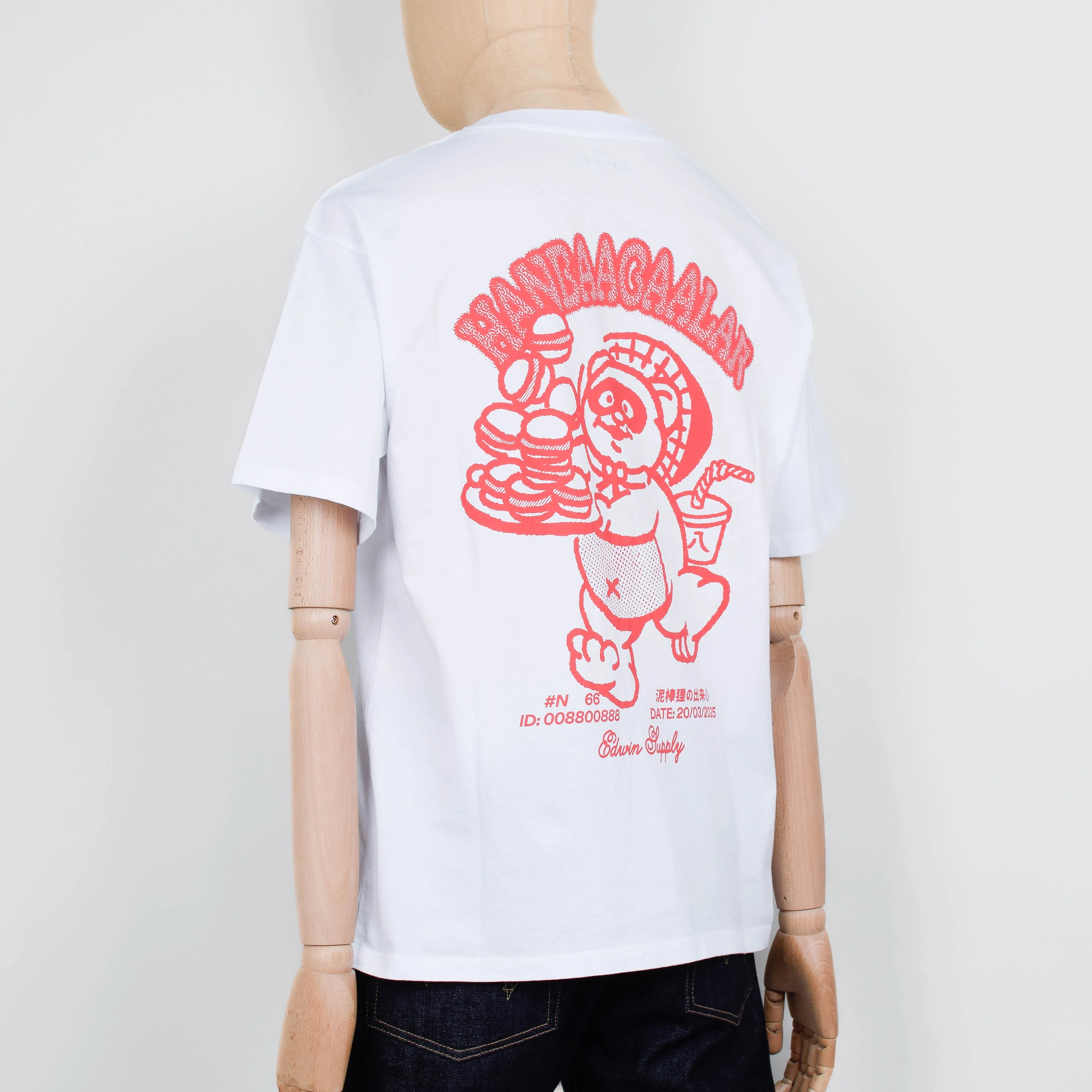 Edwin Tanuki T-Shirt - White - Image 2