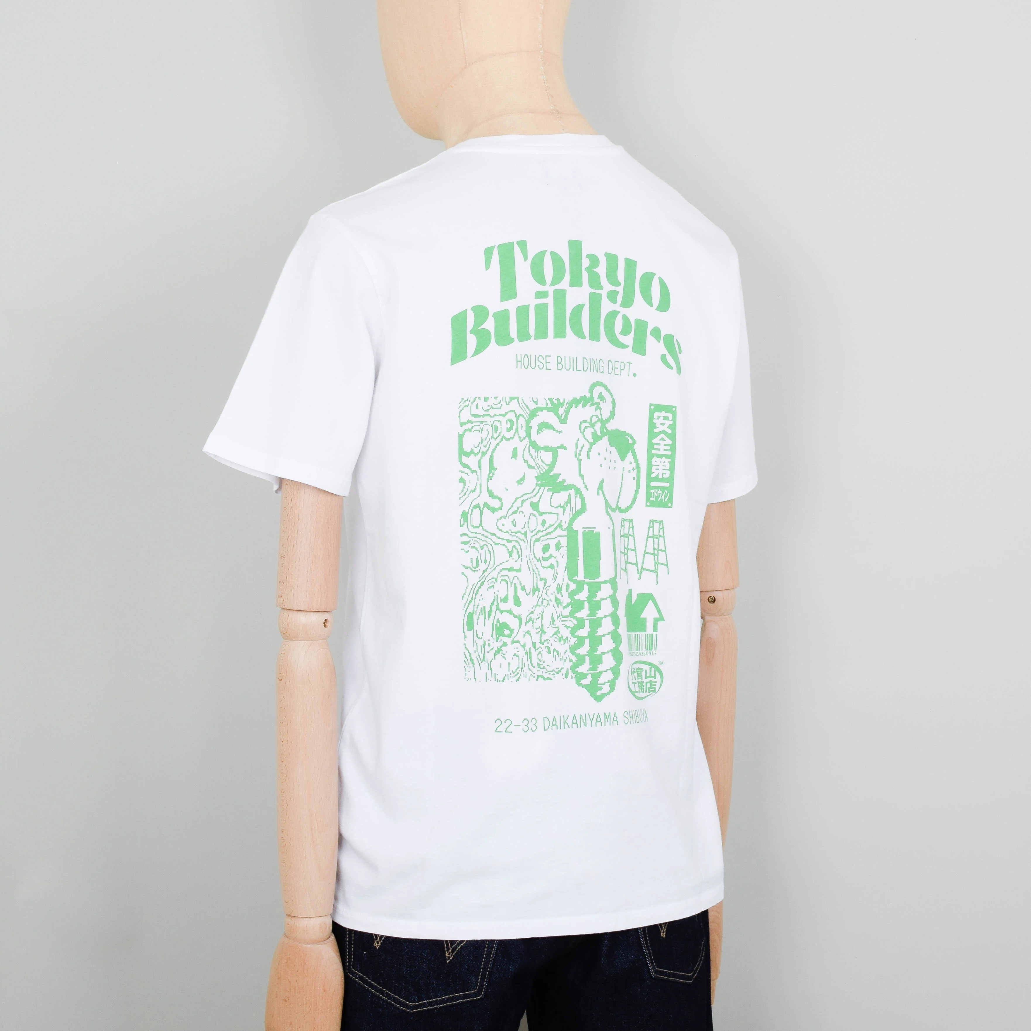 Edwin Tokyo Builders T-Shirt - White - Image 2