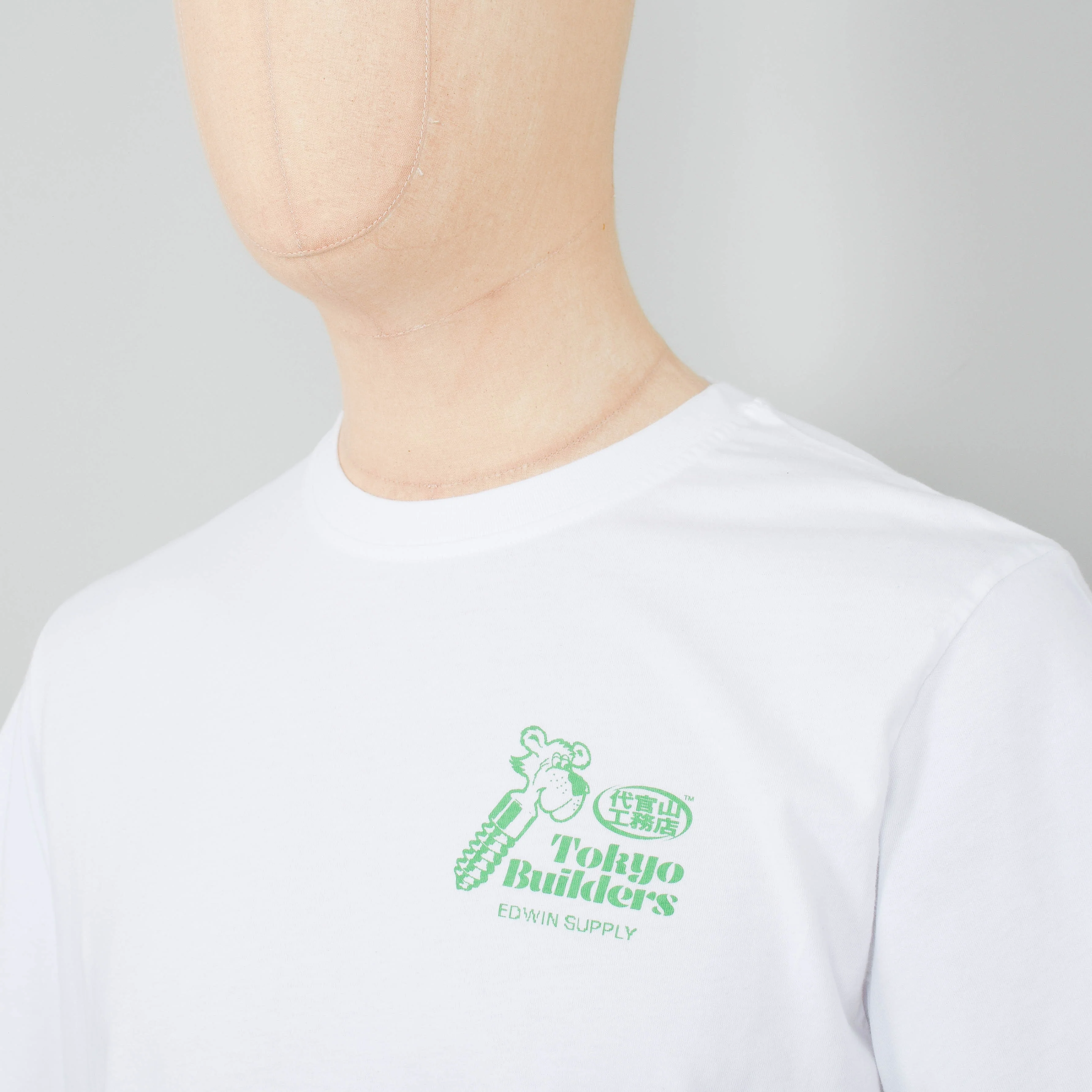 Edwin Tokyo Builders T-Shirt - White - Image 3