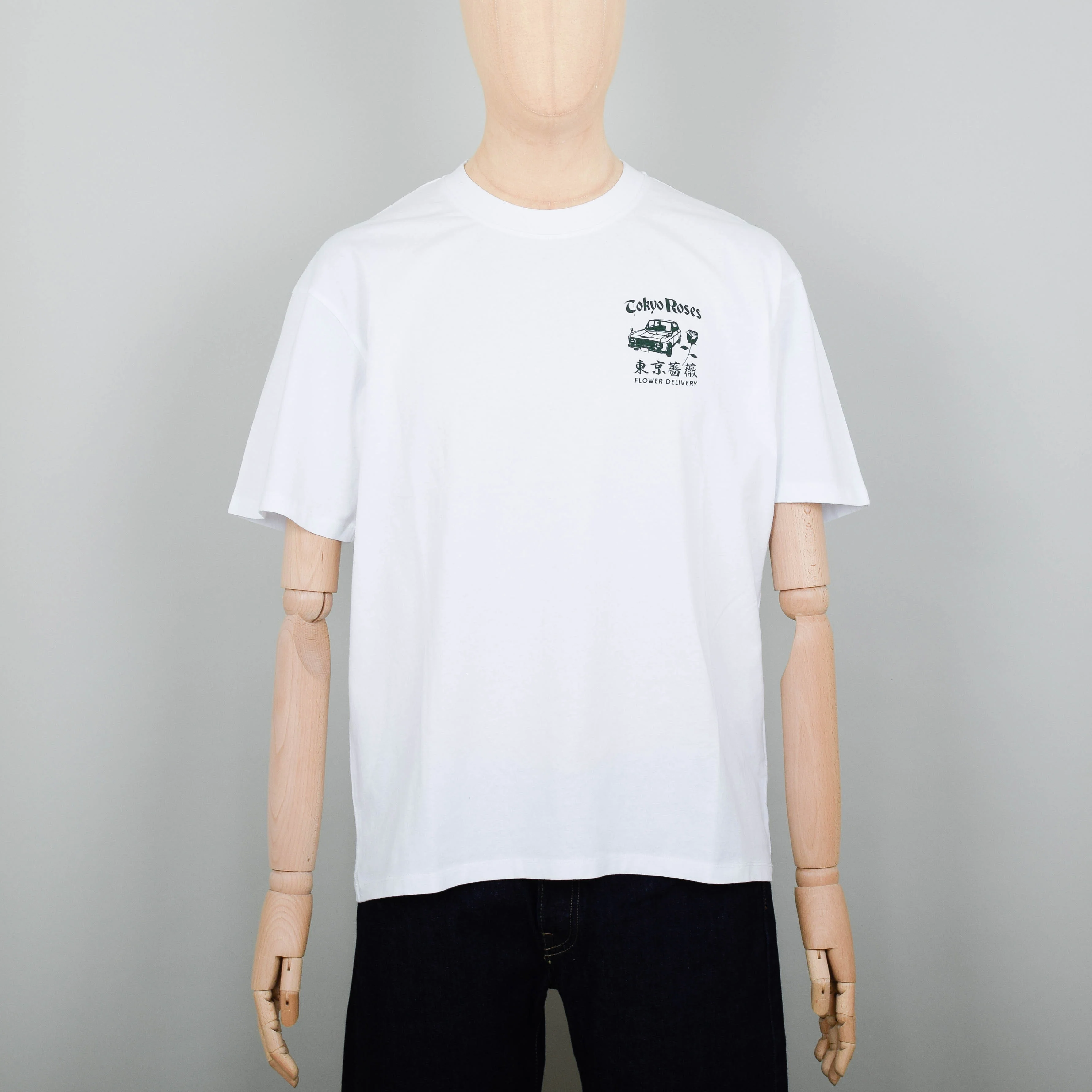 Edwin Tokyo Roses T-Shirt - White