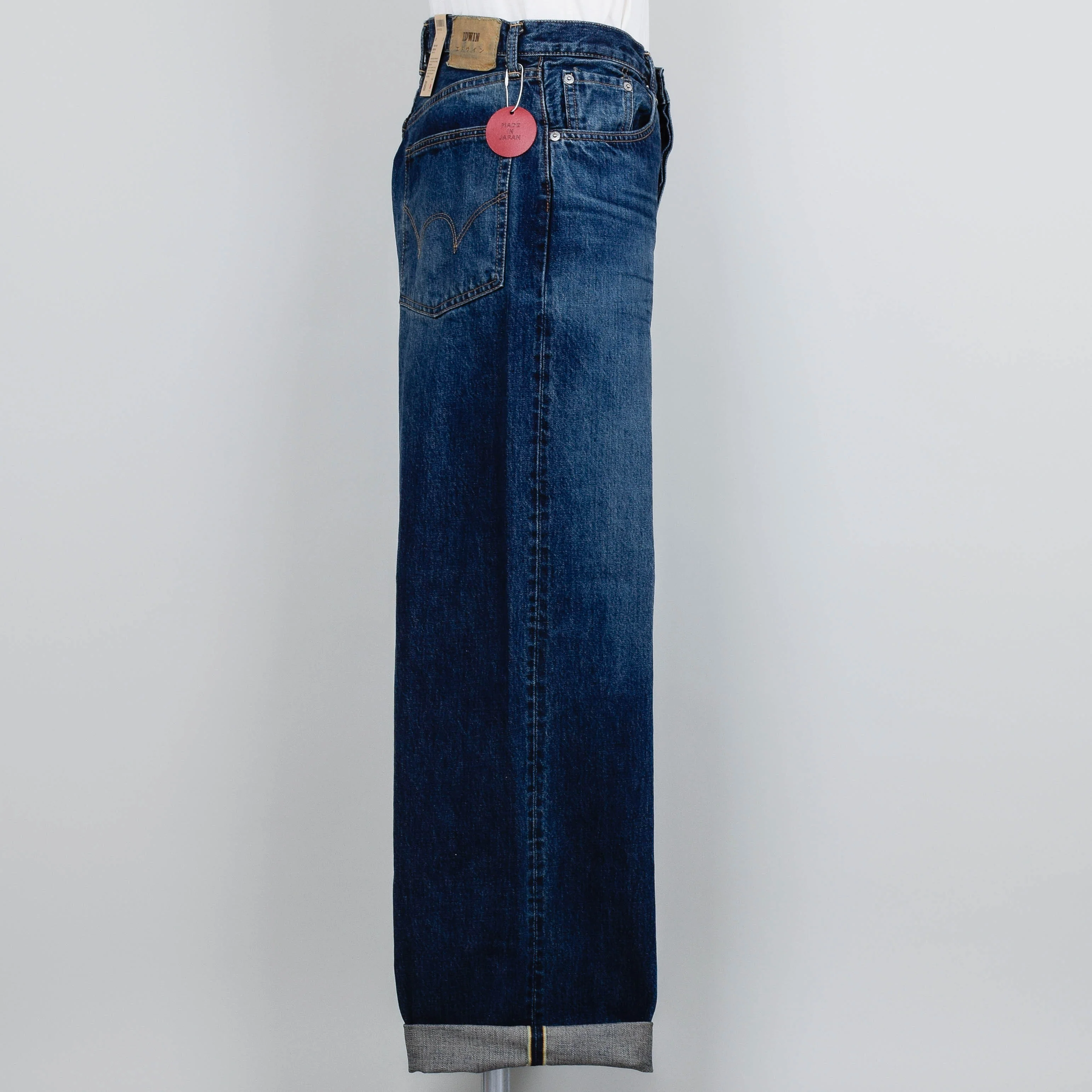 Edwin Wide Pant - Blue Dark Used (Selvage) - Image 2