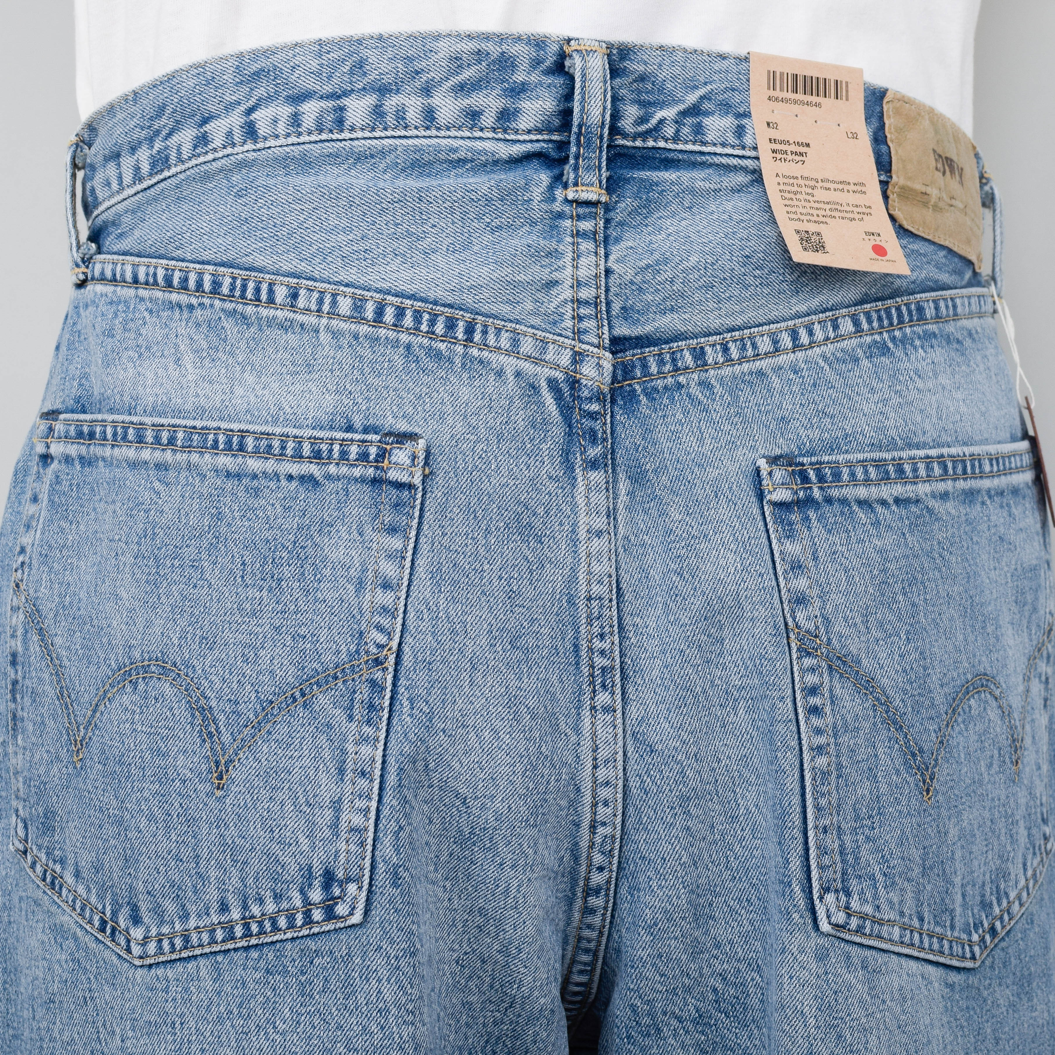 Edwin Wide Pant Kaihara Rainbow Selvage - Light Used - Image 3