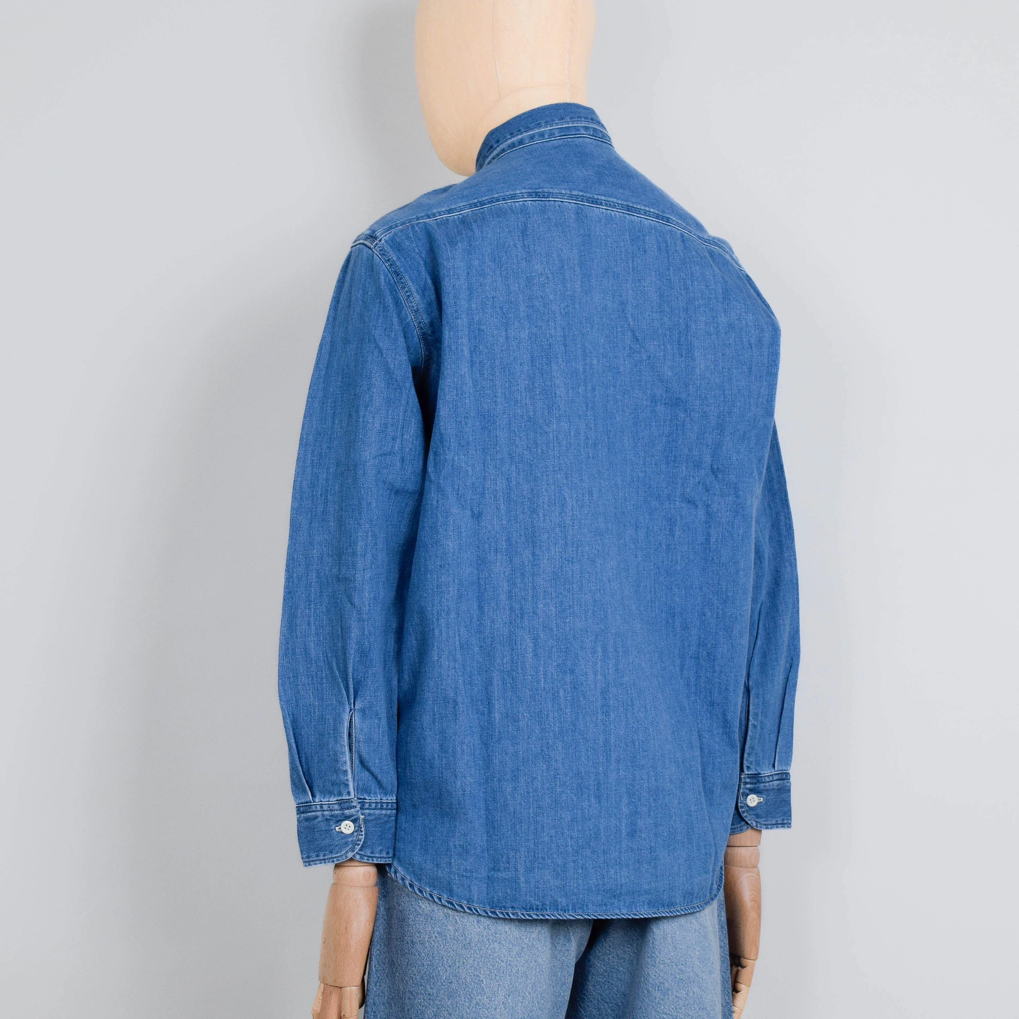 Edwin Work Shirt LS - Blue Light Used - Image 3