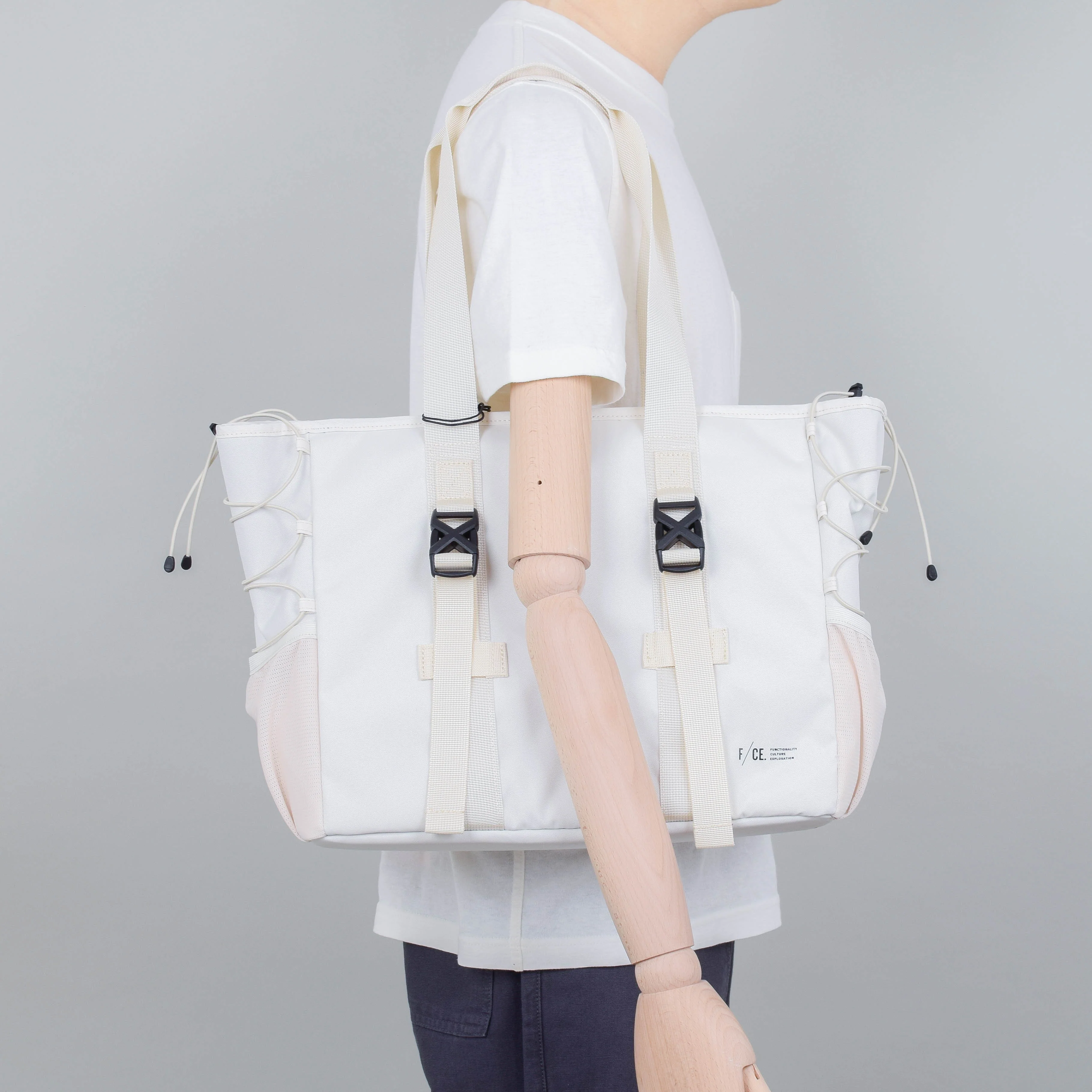 F/CE. Cordura Tote Daypack - White - Image 2