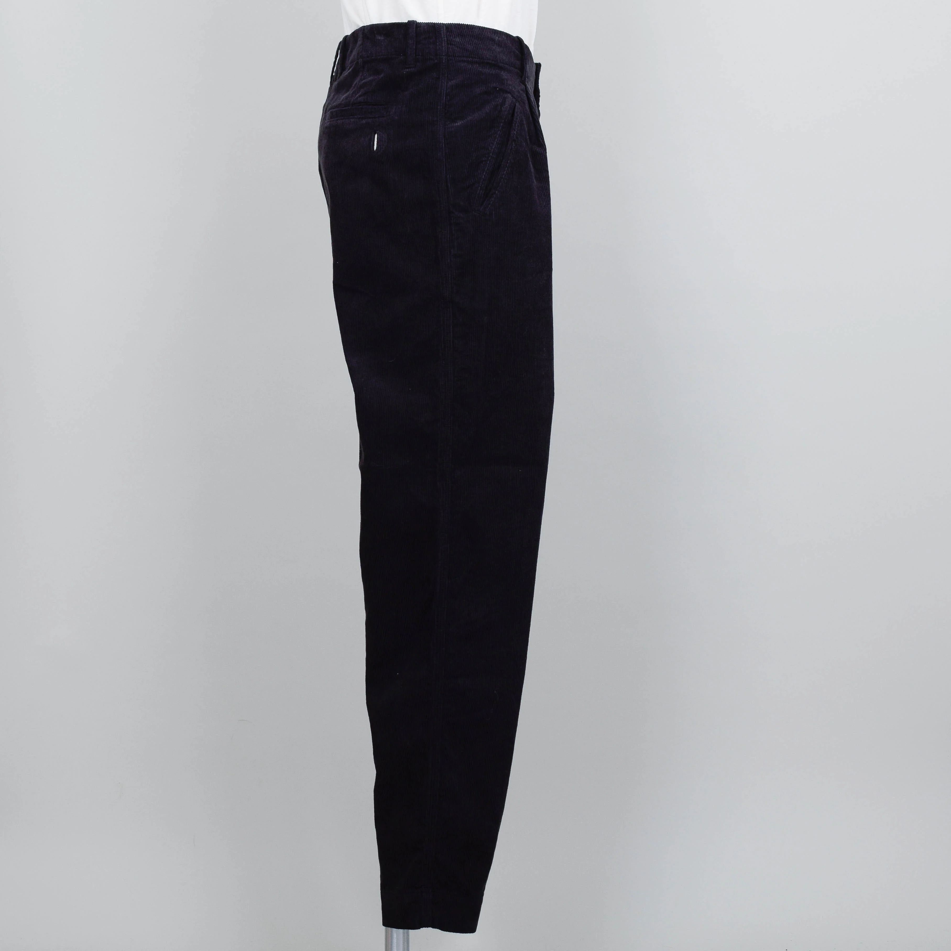 Folk Assembly Pant - Black Cord - Image 2