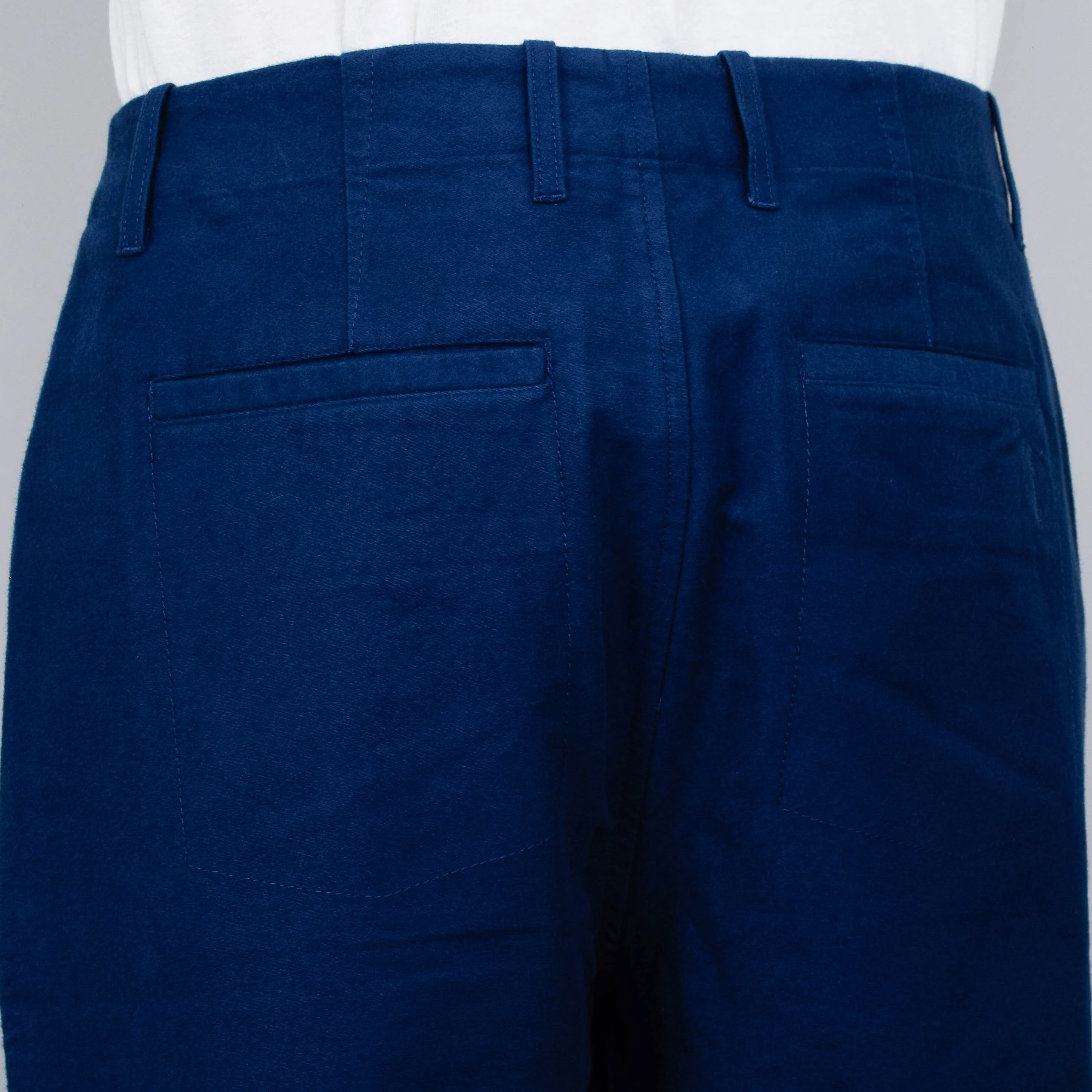 Folk Assembly Pant - Ink Blue Moleskin - Image 3