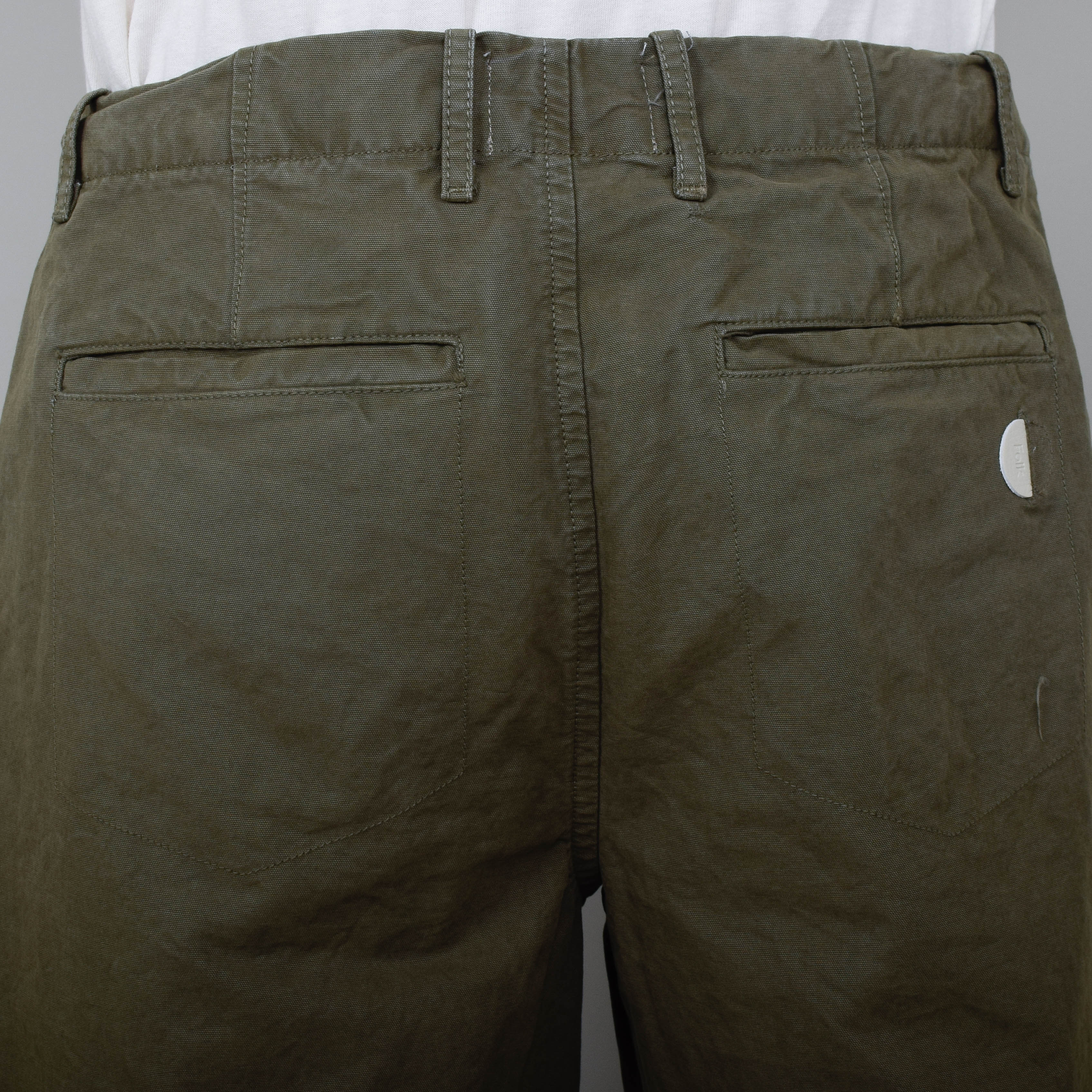 Folk Assembly Pant - Khaki - Image 3