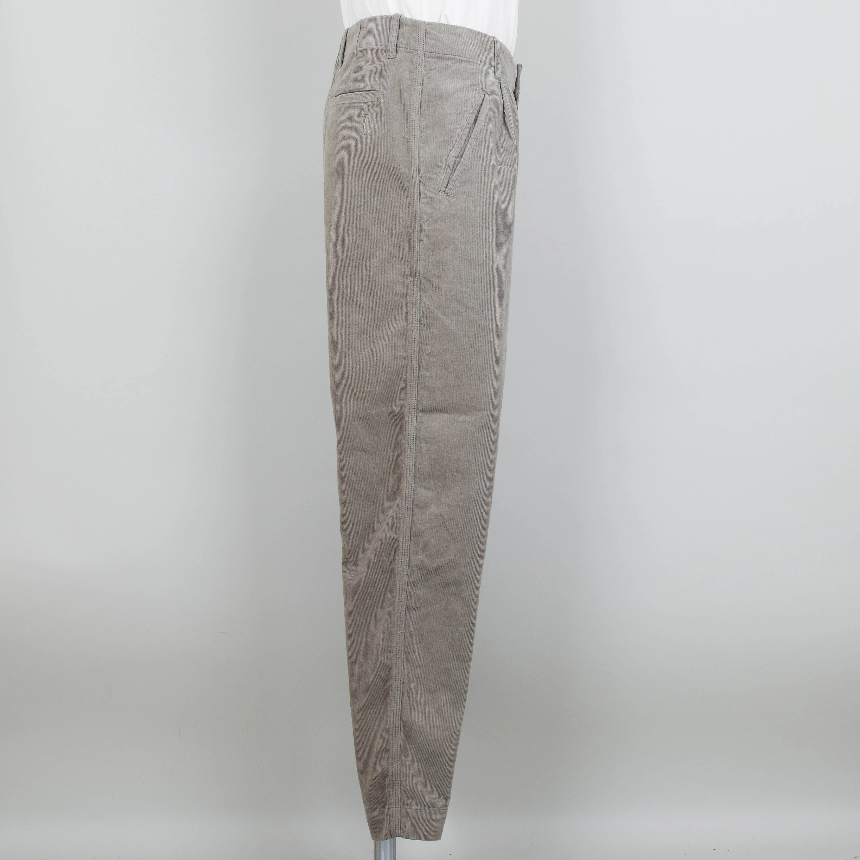 Folk Assembly Pant - Olive Cord - Image 2