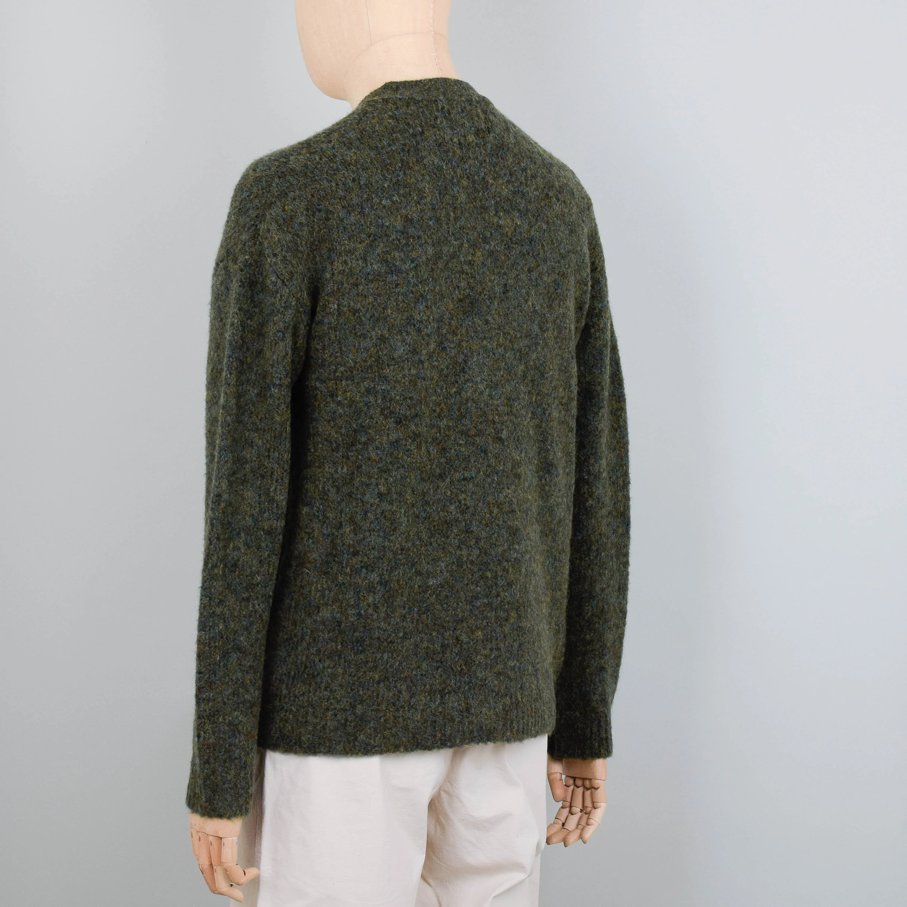 Folk Signal Cardigan - Olive - Image 4