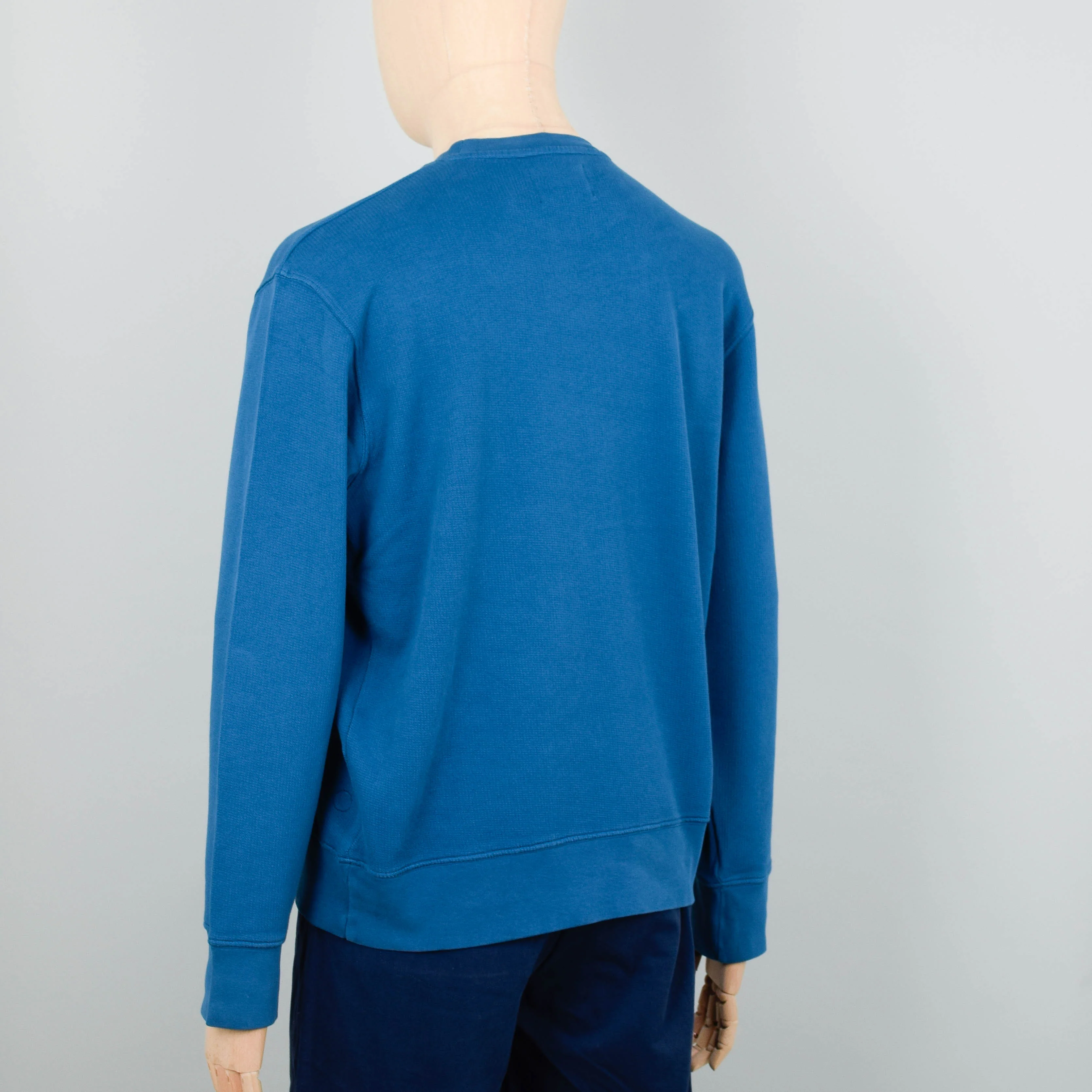 Folk Boxy Sweat - Dark Cyan - Image 3