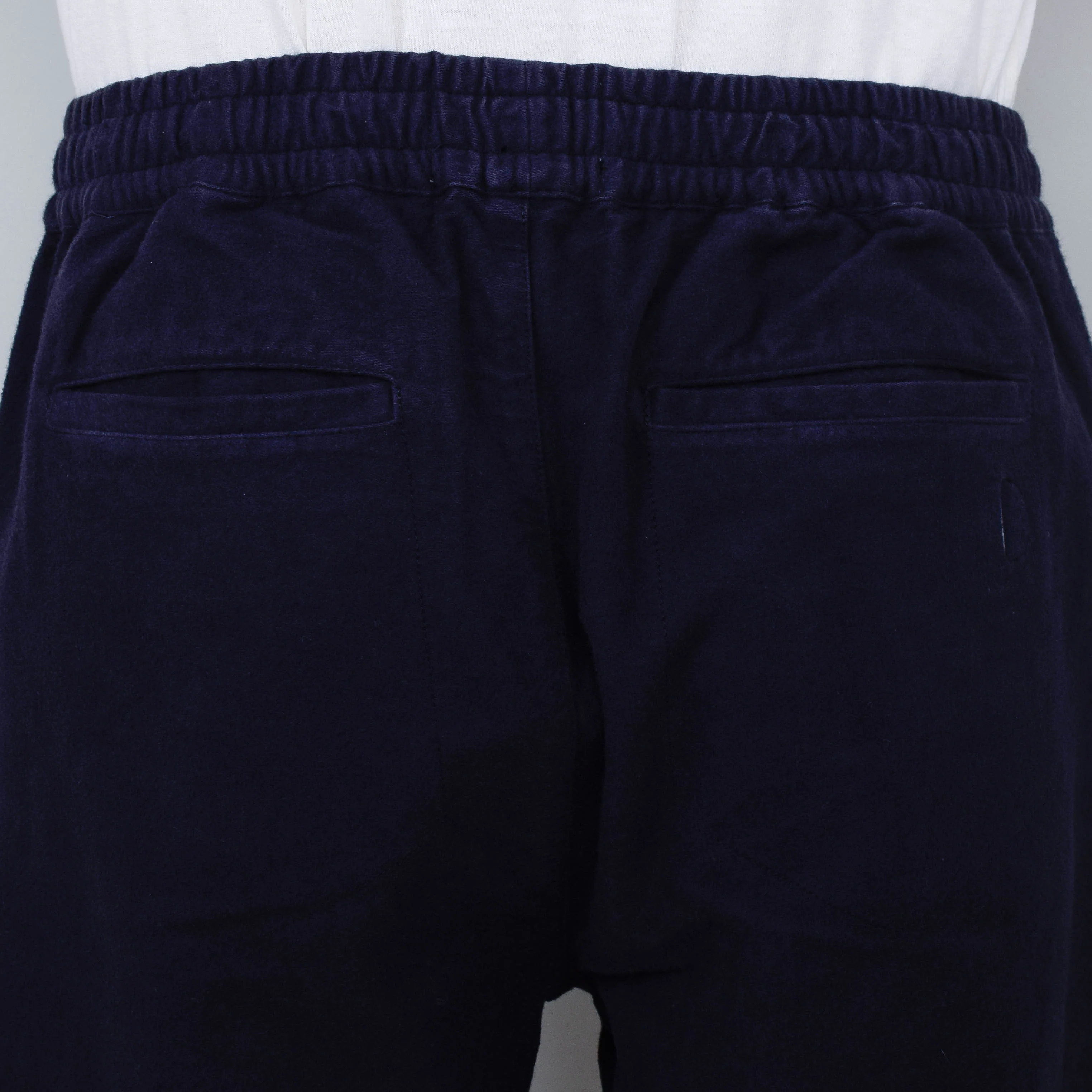 Folk Drawcord Assembly Pant - Navy Moleskin - Image 3