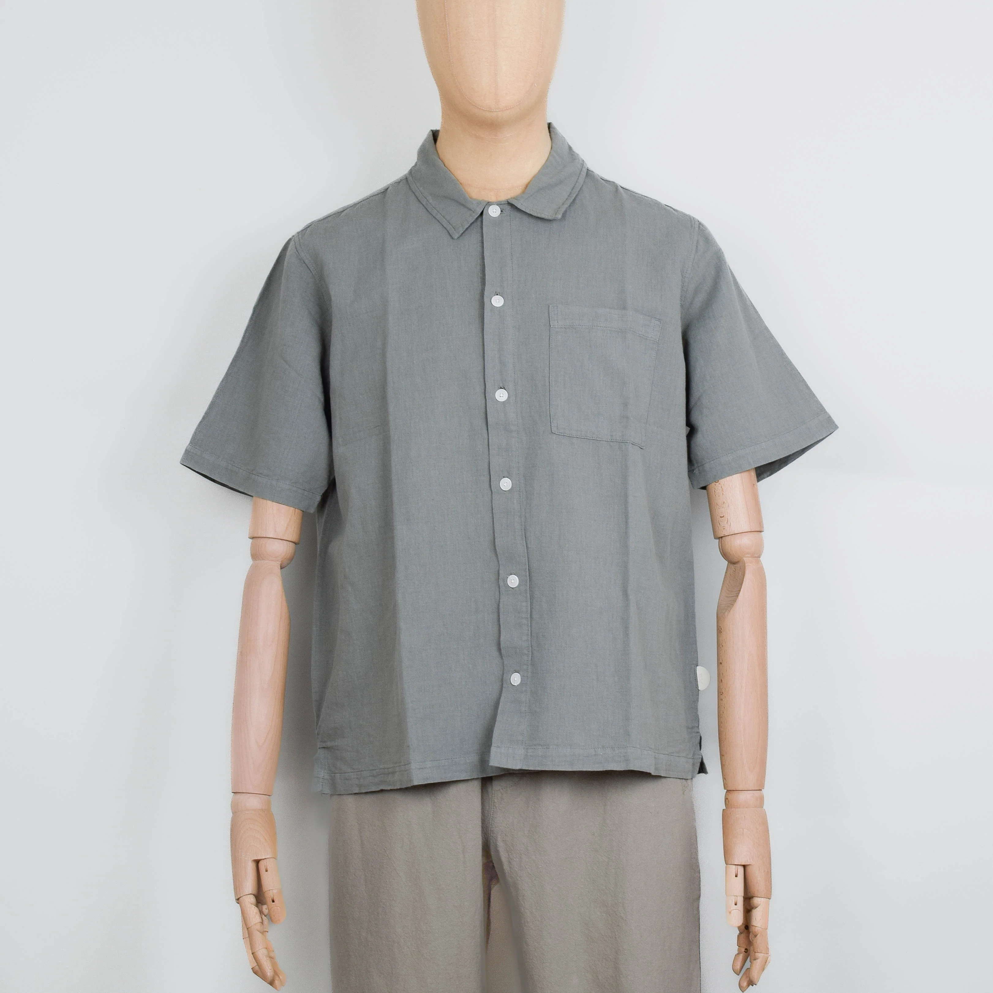 Folk Gabe Shirt - Light Sage