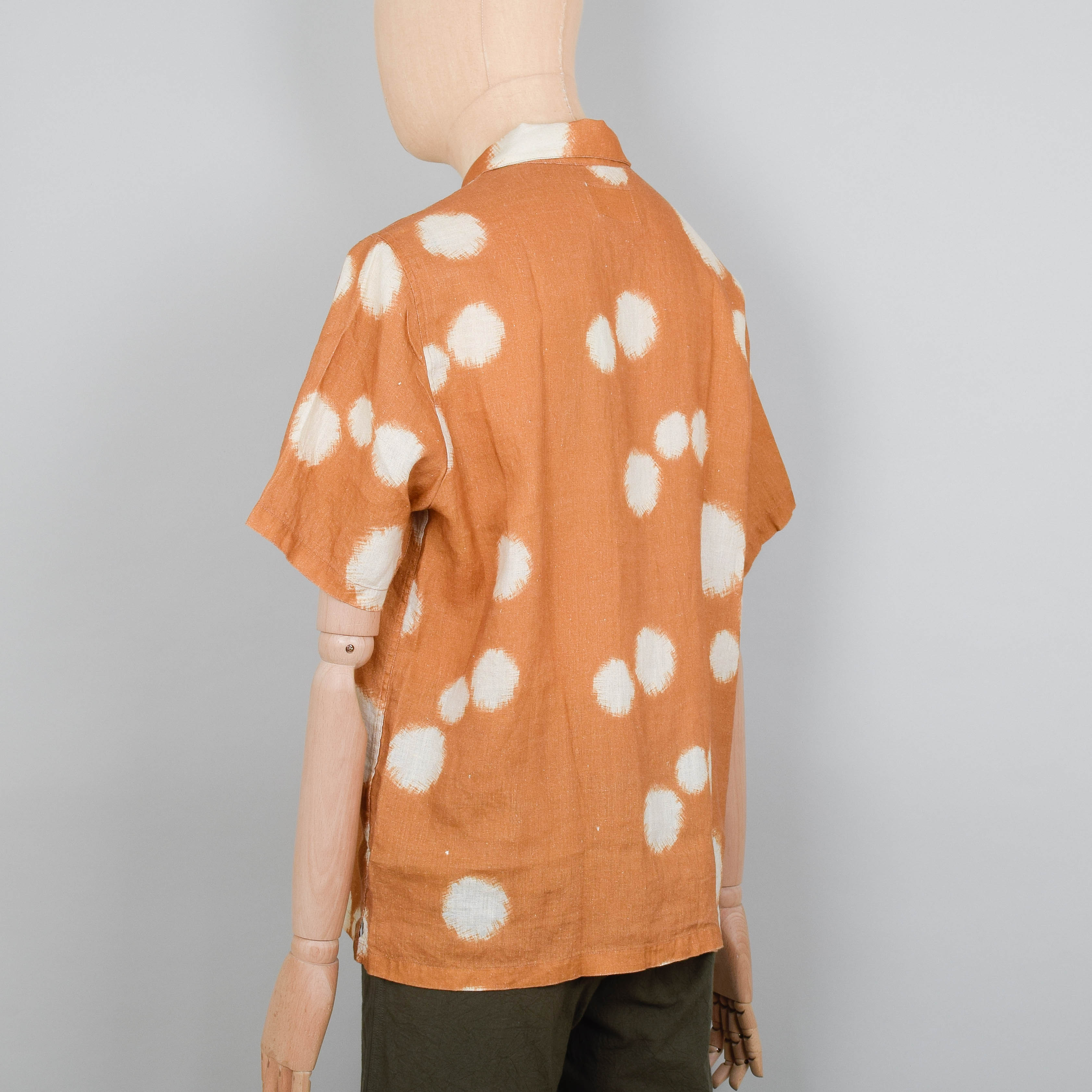 Folk Gabe Shirt - Ochre Dot Print - Image 3