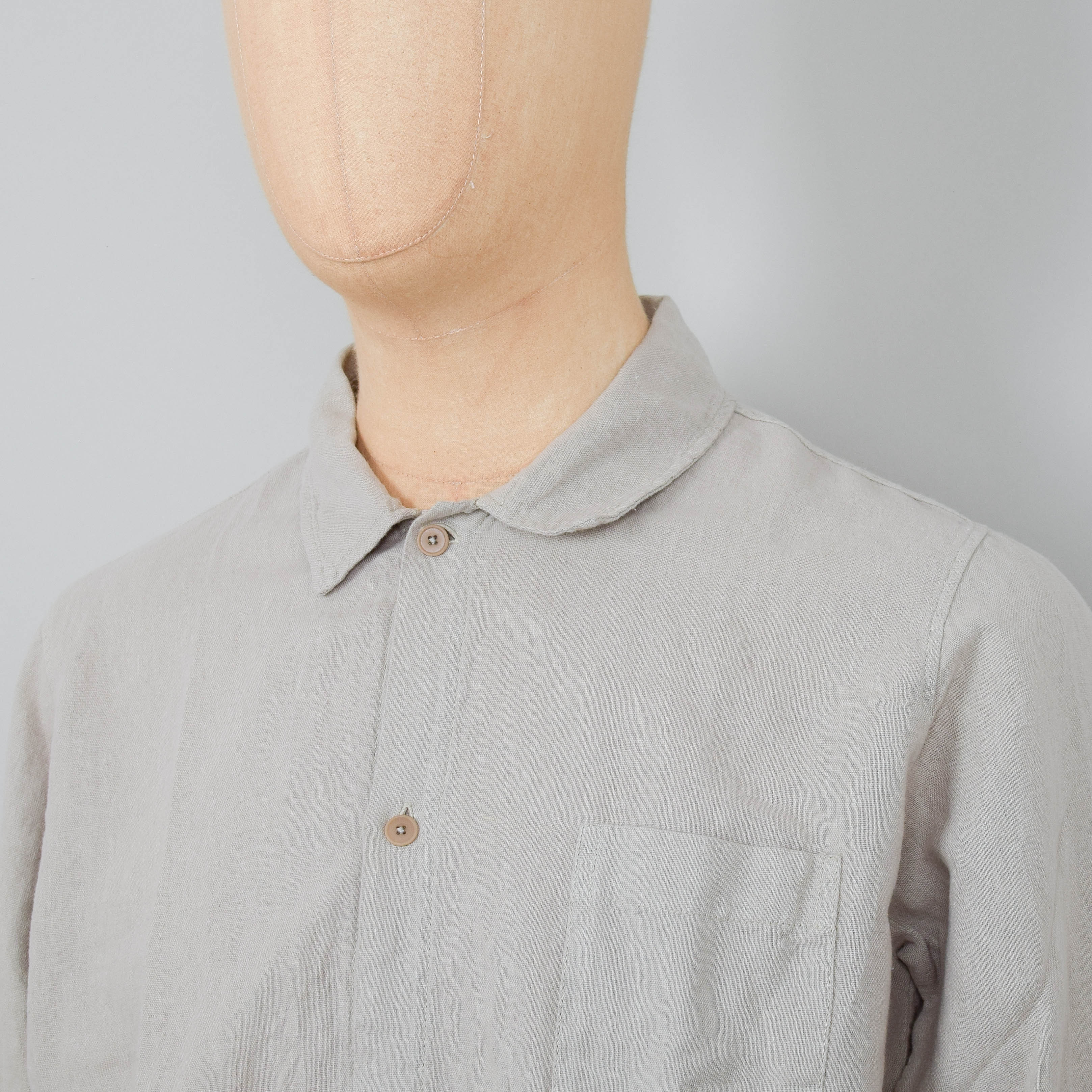 Folk LS Seoul Shirt - Sand - Image 2