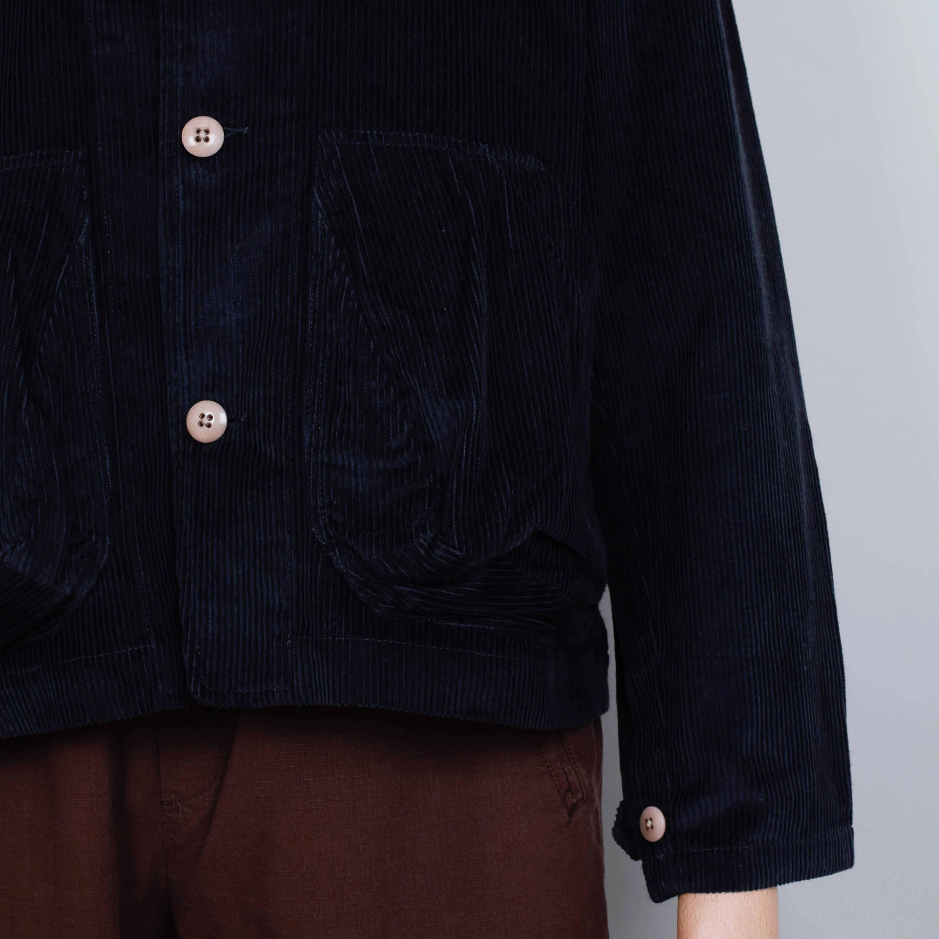 Folk Prism Jacket - Slate Cord - Image 3