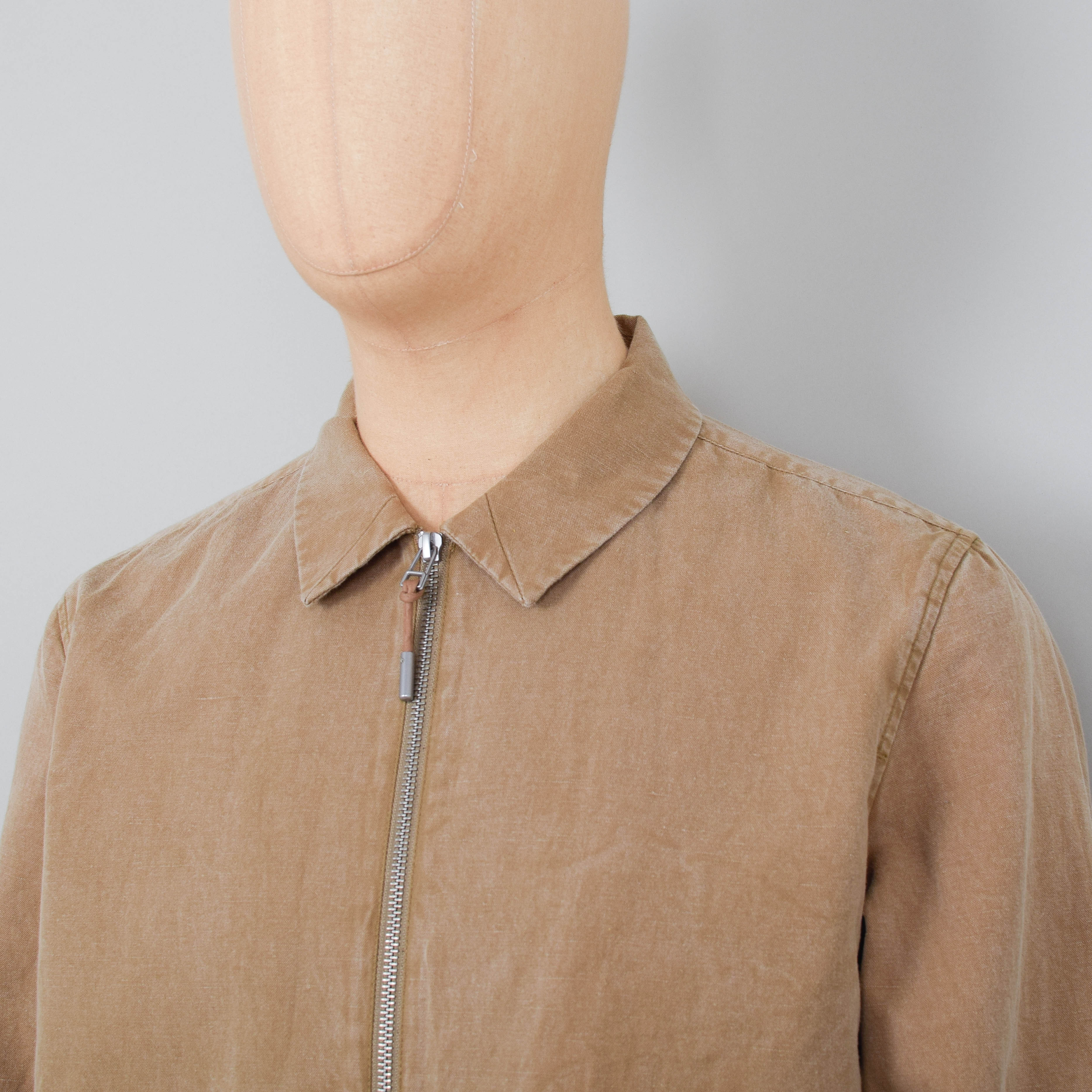 Folk Signal Blouson - Tan Slub - Image 2