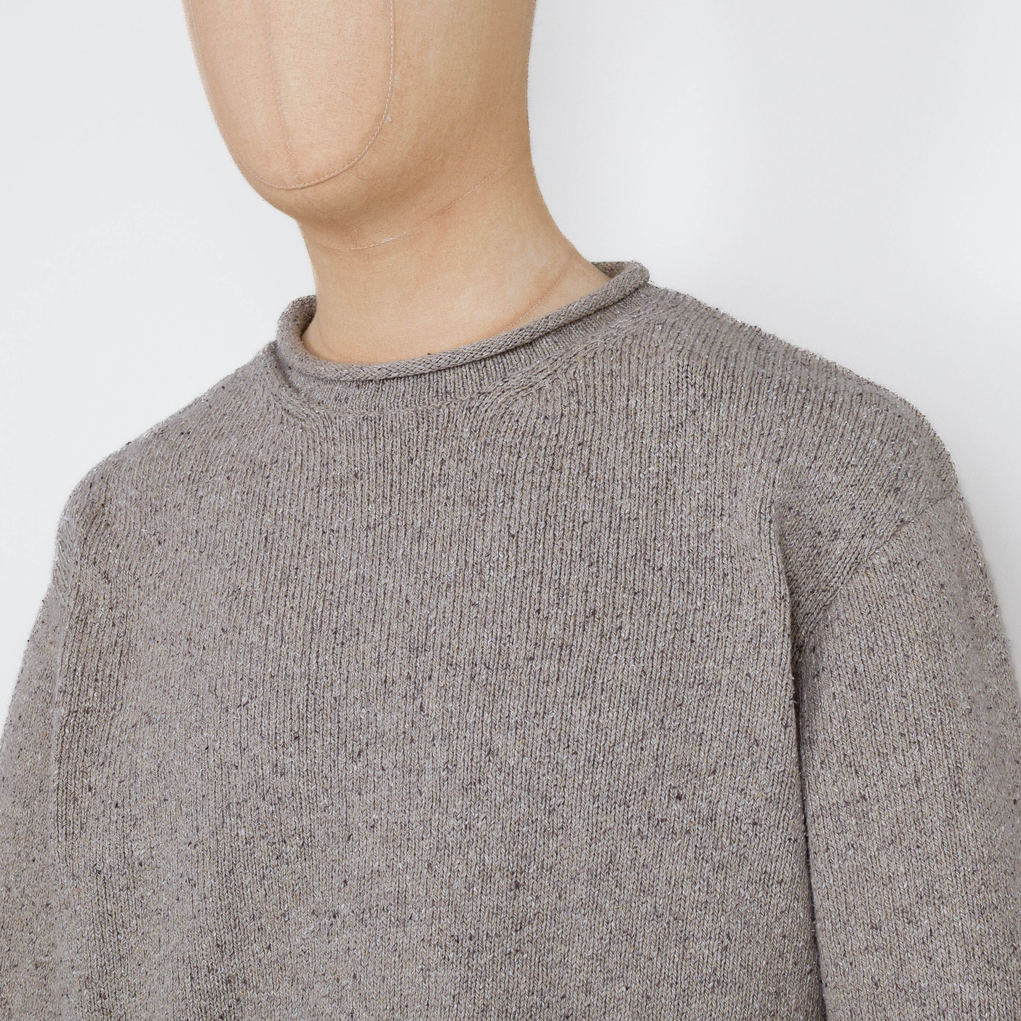 Folk Slouch Crew - Natural Circle - Image 3